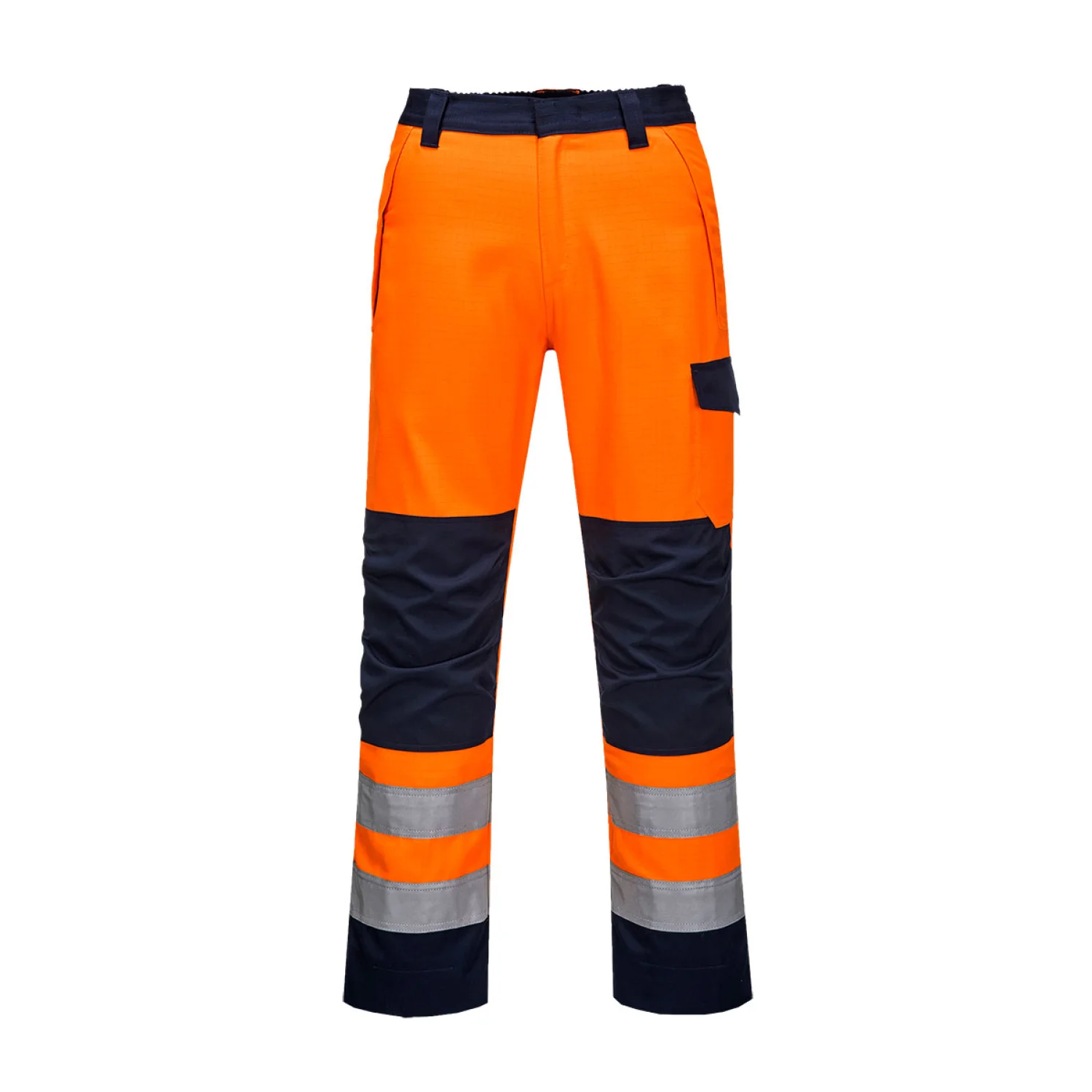 Portwest Modaflame RIS narancs/navy nadrág Narancs/Navy