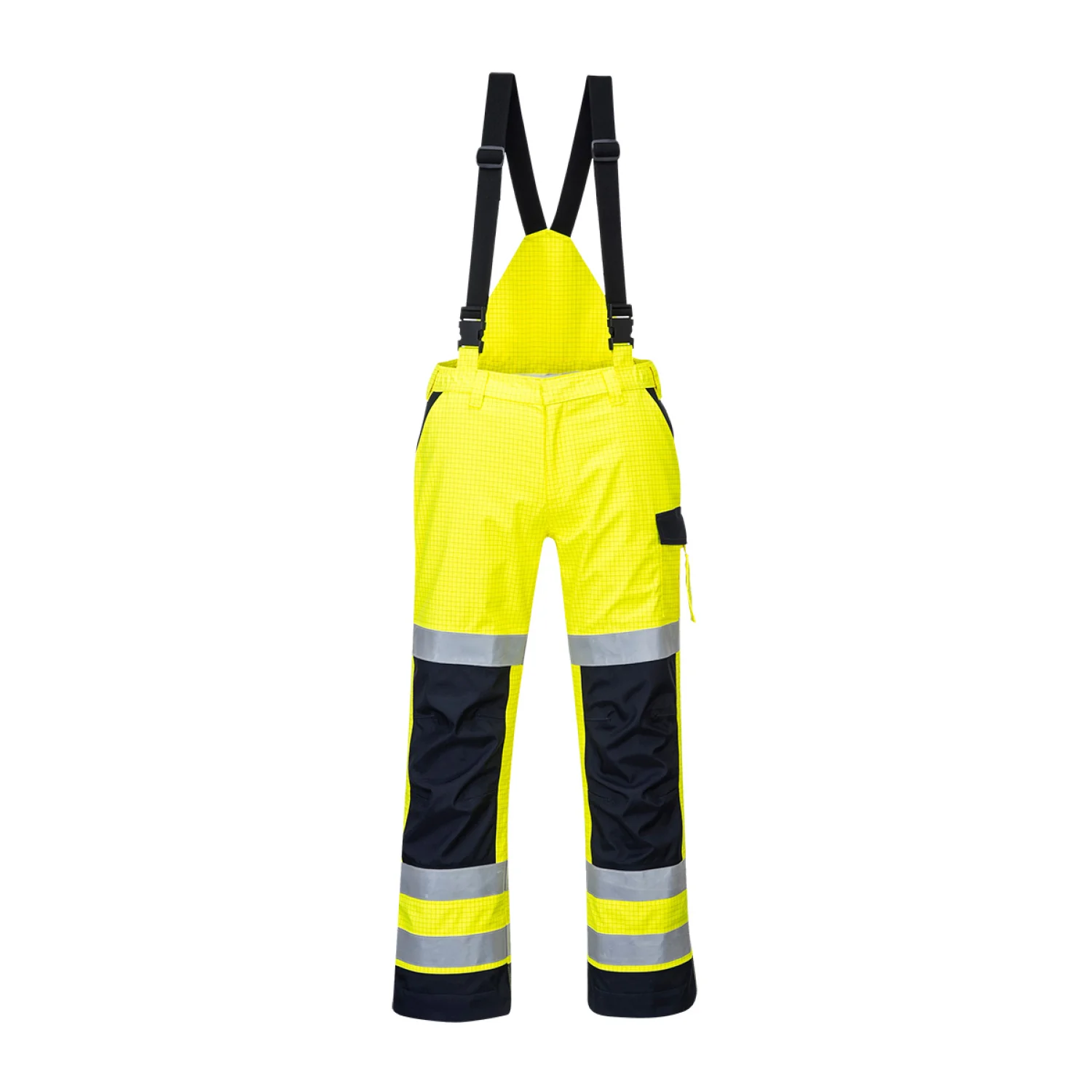 Portwest Modaflame Rain Multi Norm Arc nadrág Sárga/Navy
