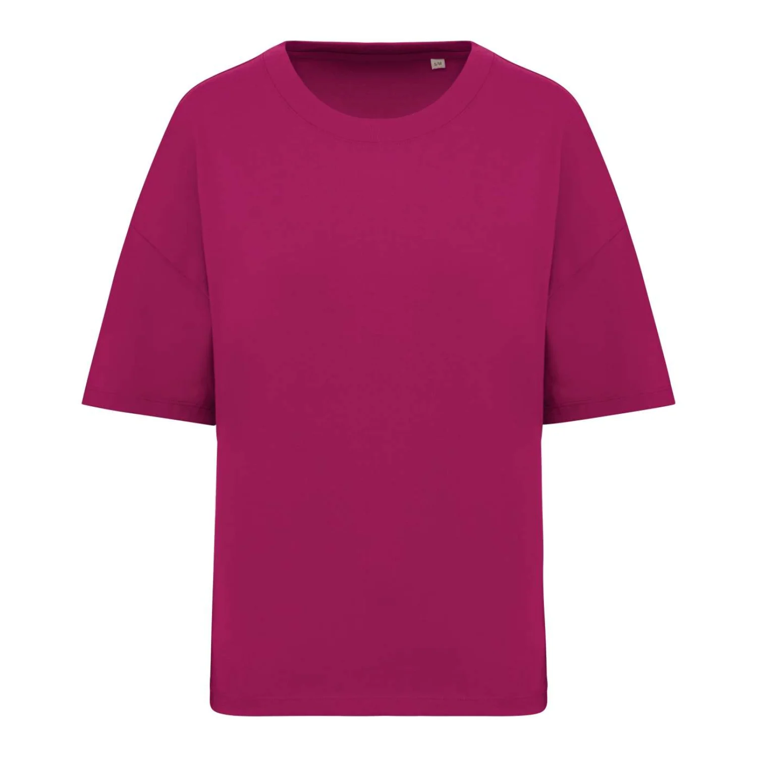 Native Spirit Női környezetbarát oversized póló Cherry Purple