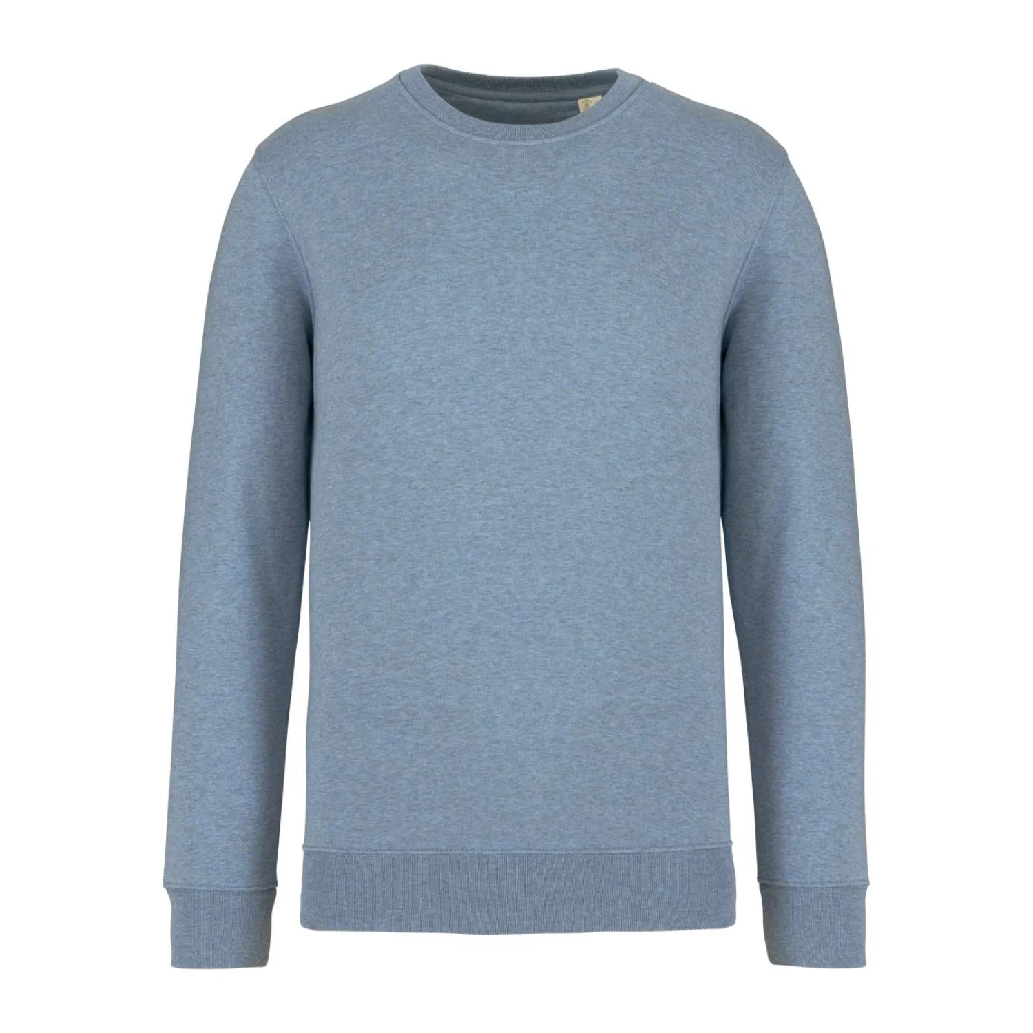 Native Spirit Környezetbarát uniszex környakas pulóver pulóverek és kardigán Cool Blue Heather