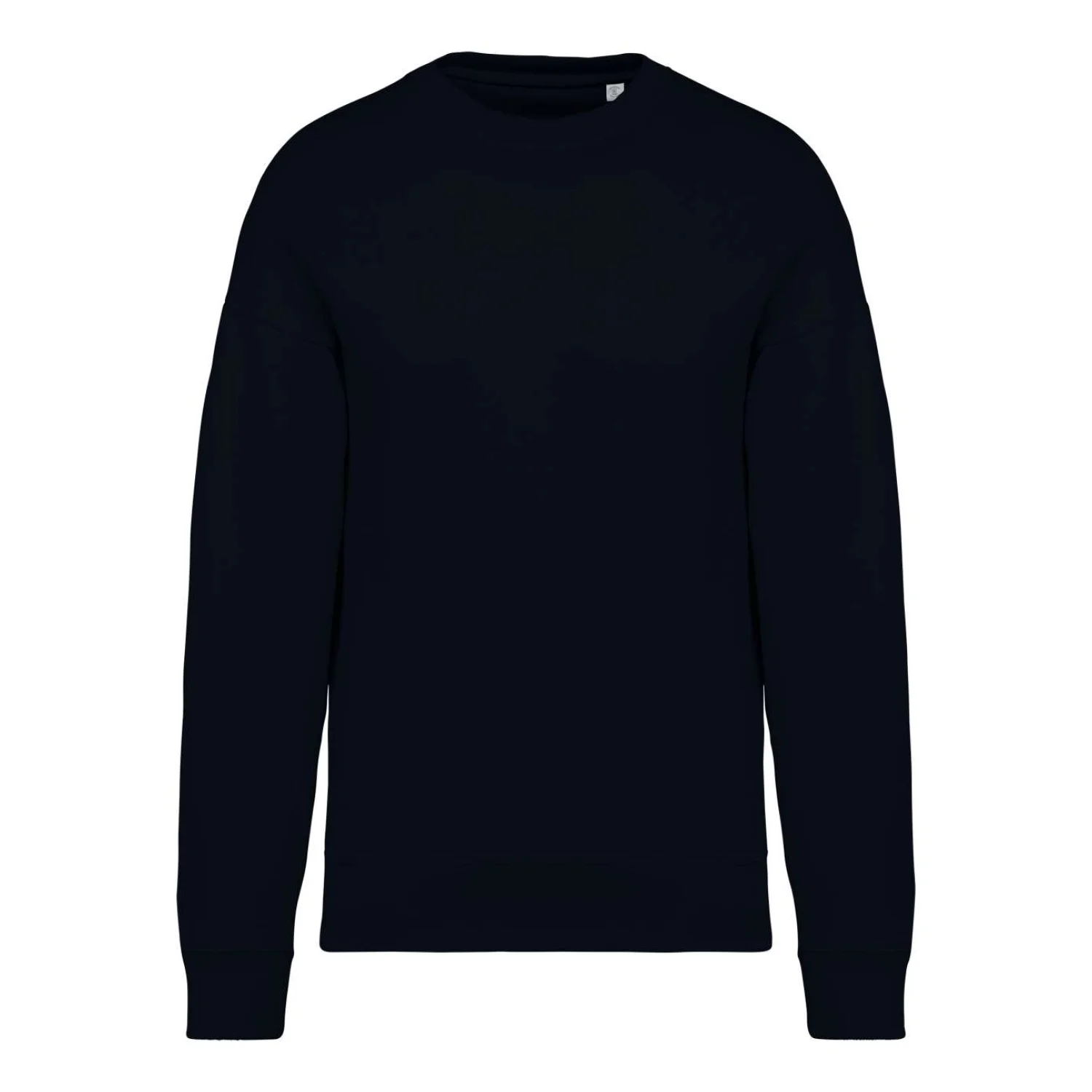 Native Spirit Uniszex környezetbarát oversized környakas pulóver pulóverek és kardigán Black