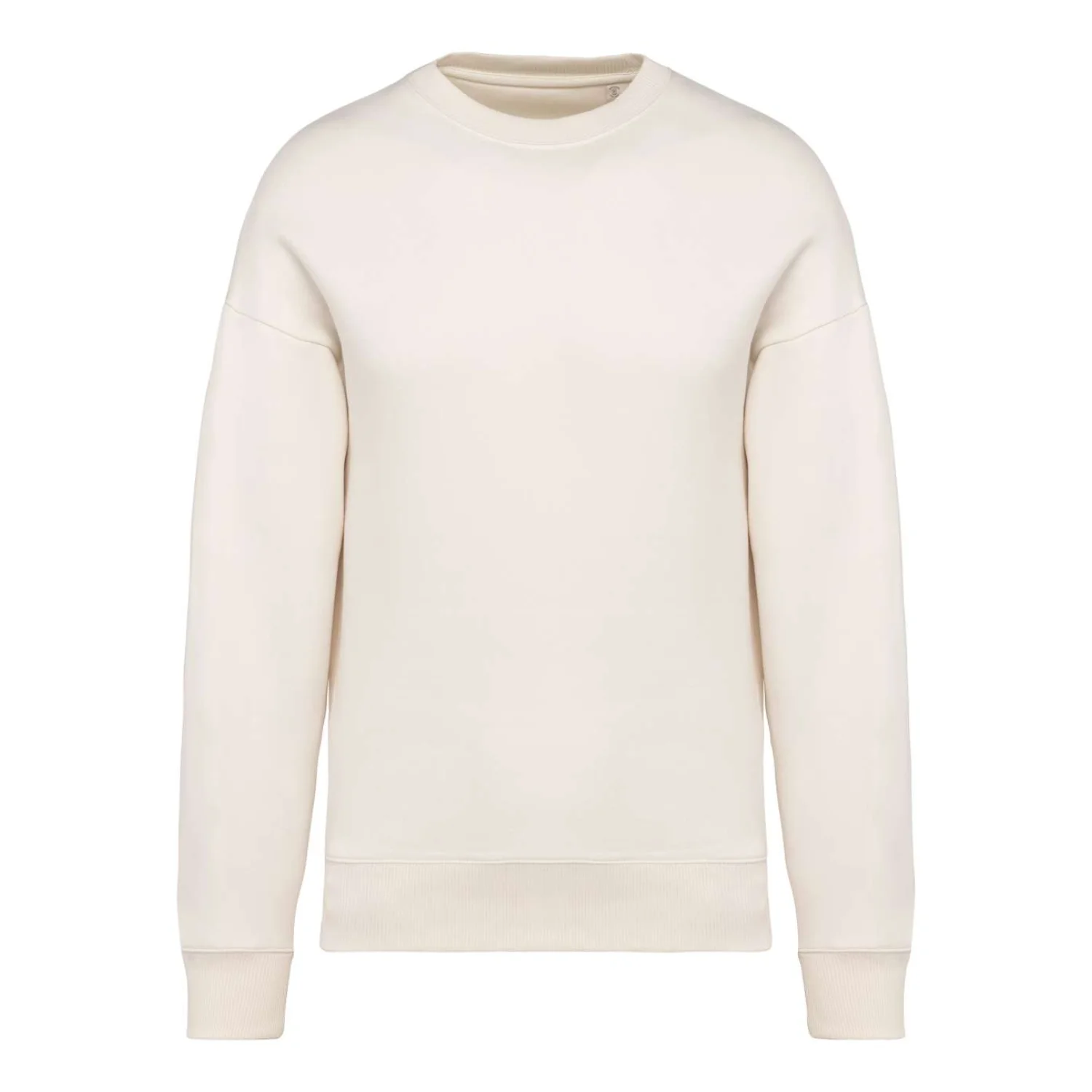 Native Spirit Uniszex környezetbarát oversized környakas pulóver pulóverek és kardigán Ivory