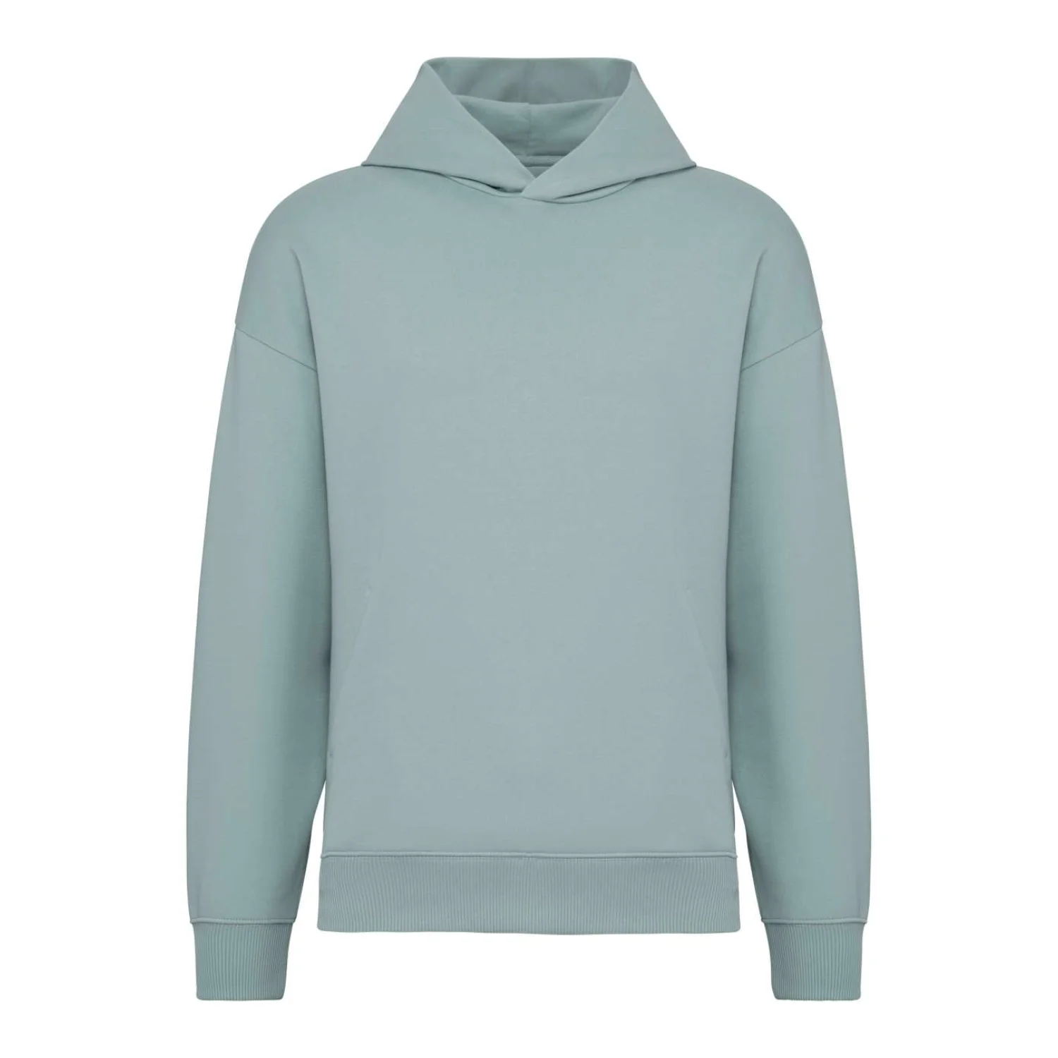Native Spirit Uniszex oversized kapucnis pulóver pulóverek és kardigán Jade Green