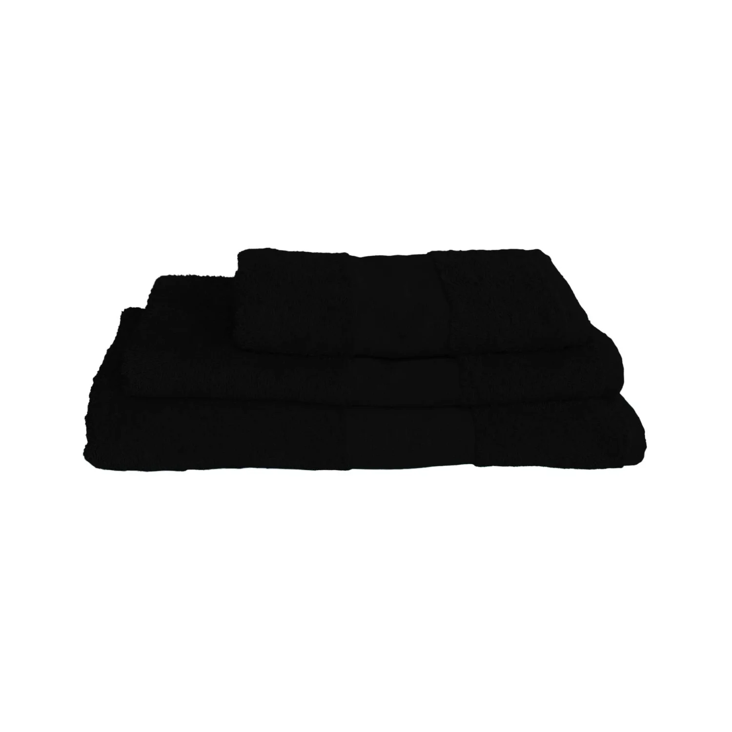 Olima basic törölköző törölközők és fürdőlepedő Black