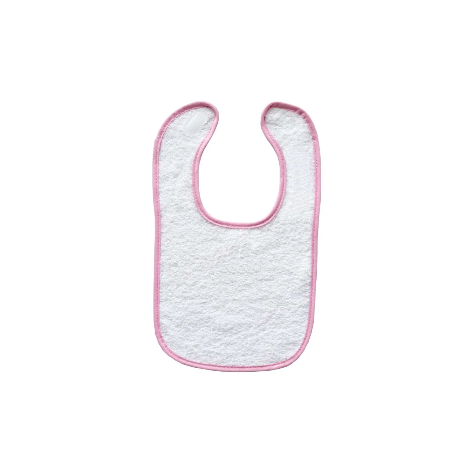 Olima frottír baba előke törölközők és fürdőlepedő White/Light Pink