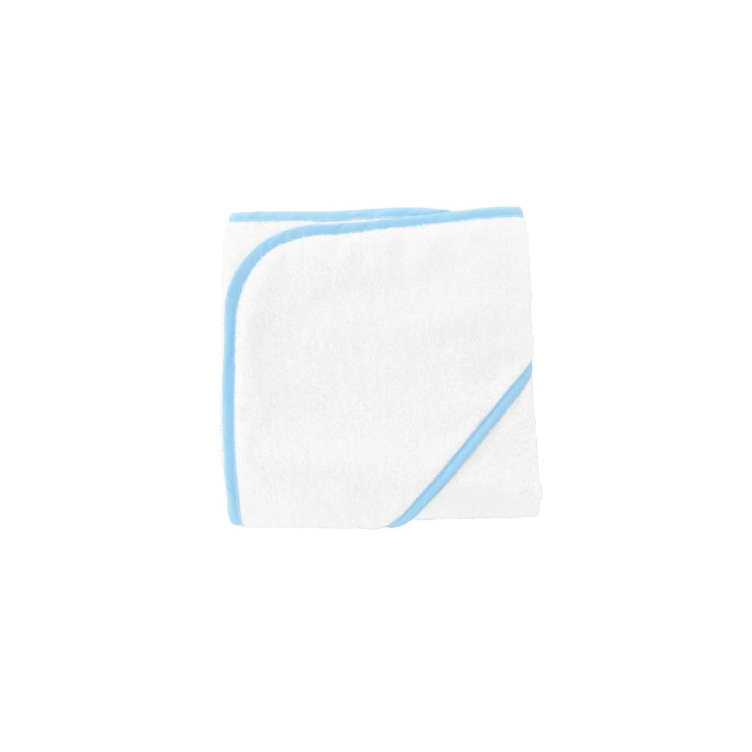 Olima baba kapucnis törölköző törölközők és fürdőlepedő White/Light Blue