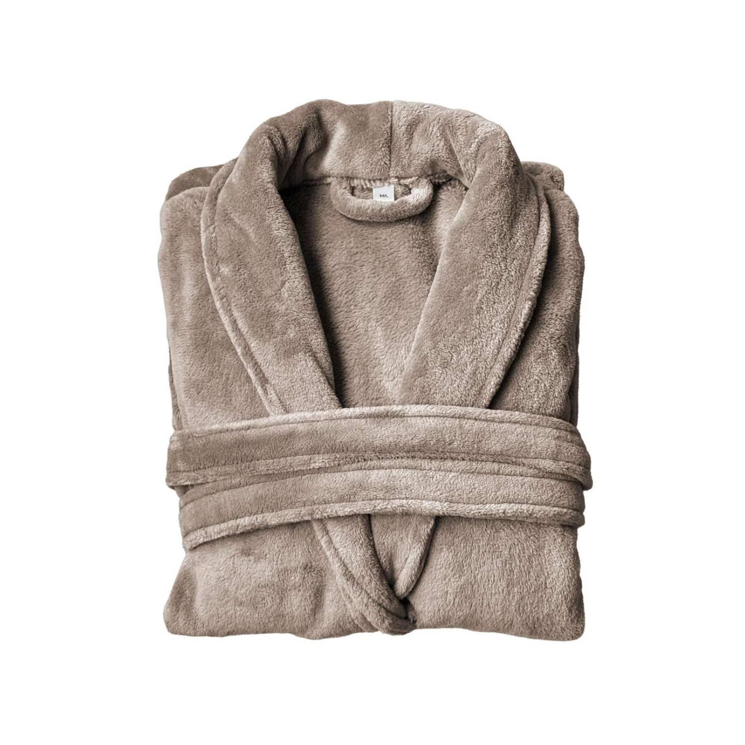 Olima coral fleece fürdőköpeny törölközők és fürdőlepedő Taupe