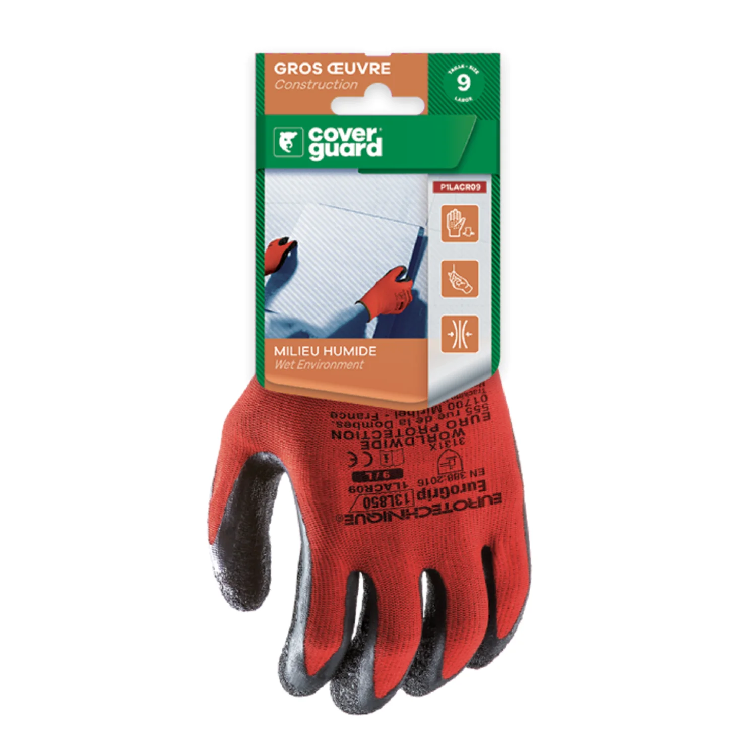 Coverguard EUROLITE 13L85 Piros