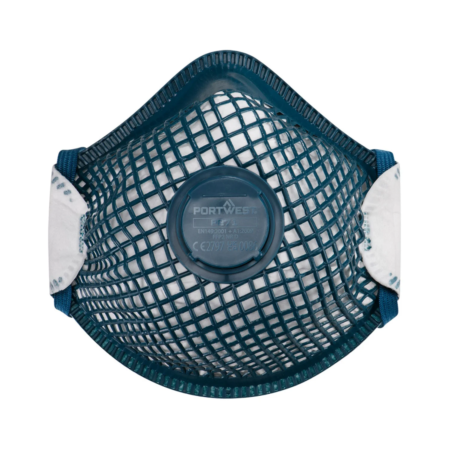 Portwest Ergonet FFP2 Respirator (10 db) fehér