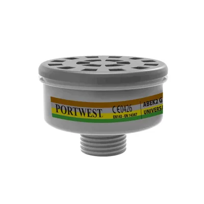 Portwest P926 - ABEK2 gáz szűrő - univerzális /4db/ szűrőbetét
