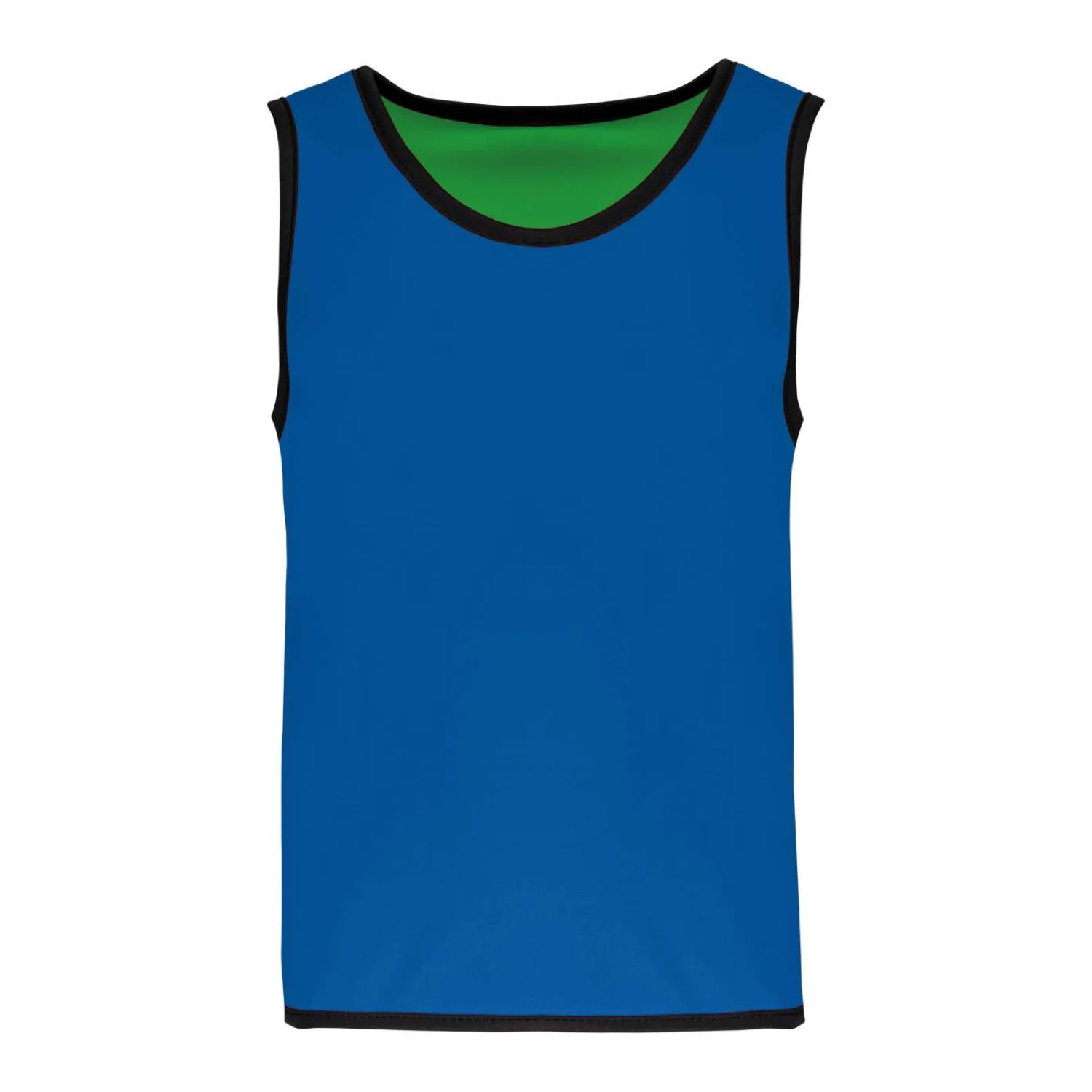 Proact Gyermek kifordítható megkülönböztető rögbi mellény sportruházat Sporty Royal Blue/Green