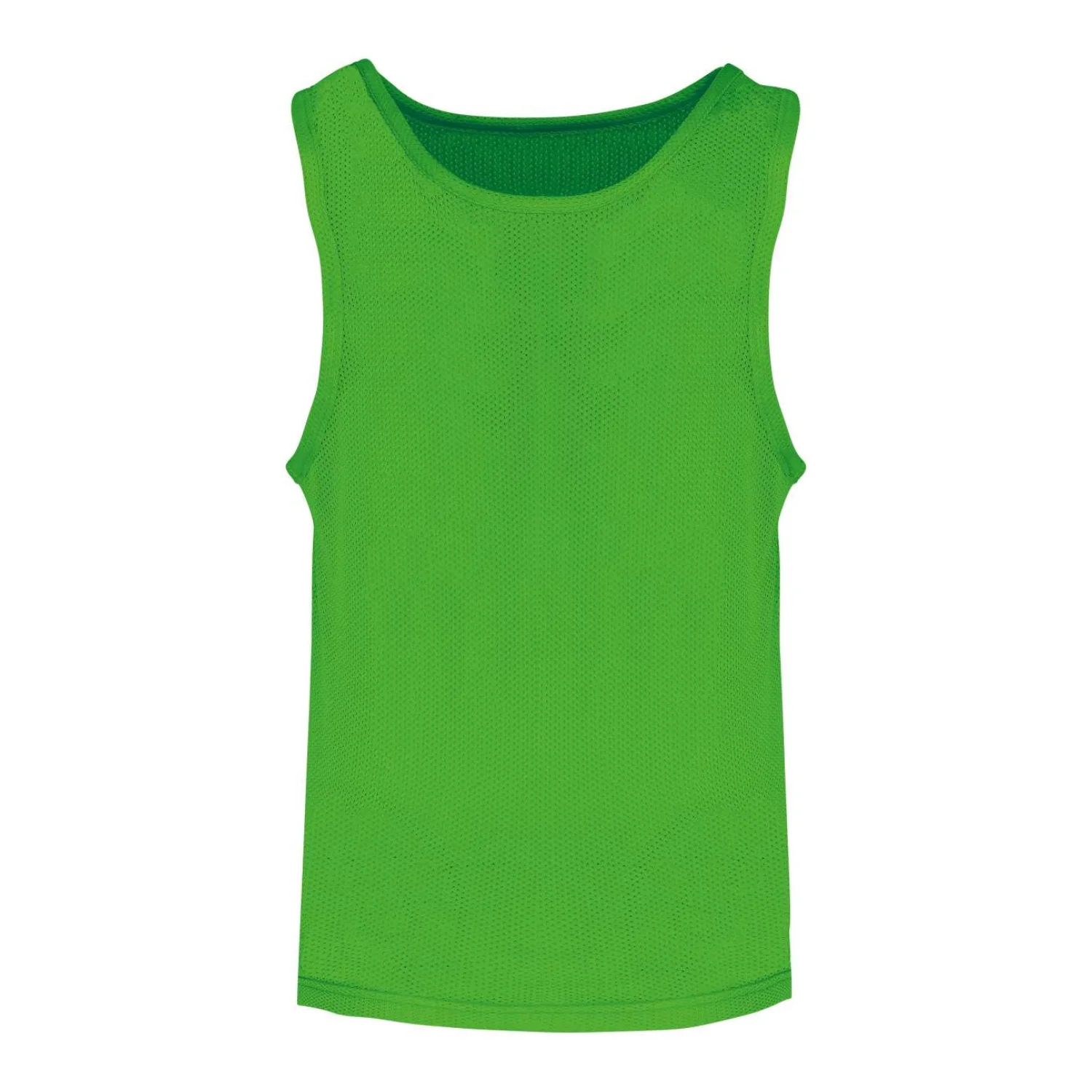 Proact Gyerek multi-sport könnyű, hálós megkülönböztető mellény sportruházat Fluorescent Green
