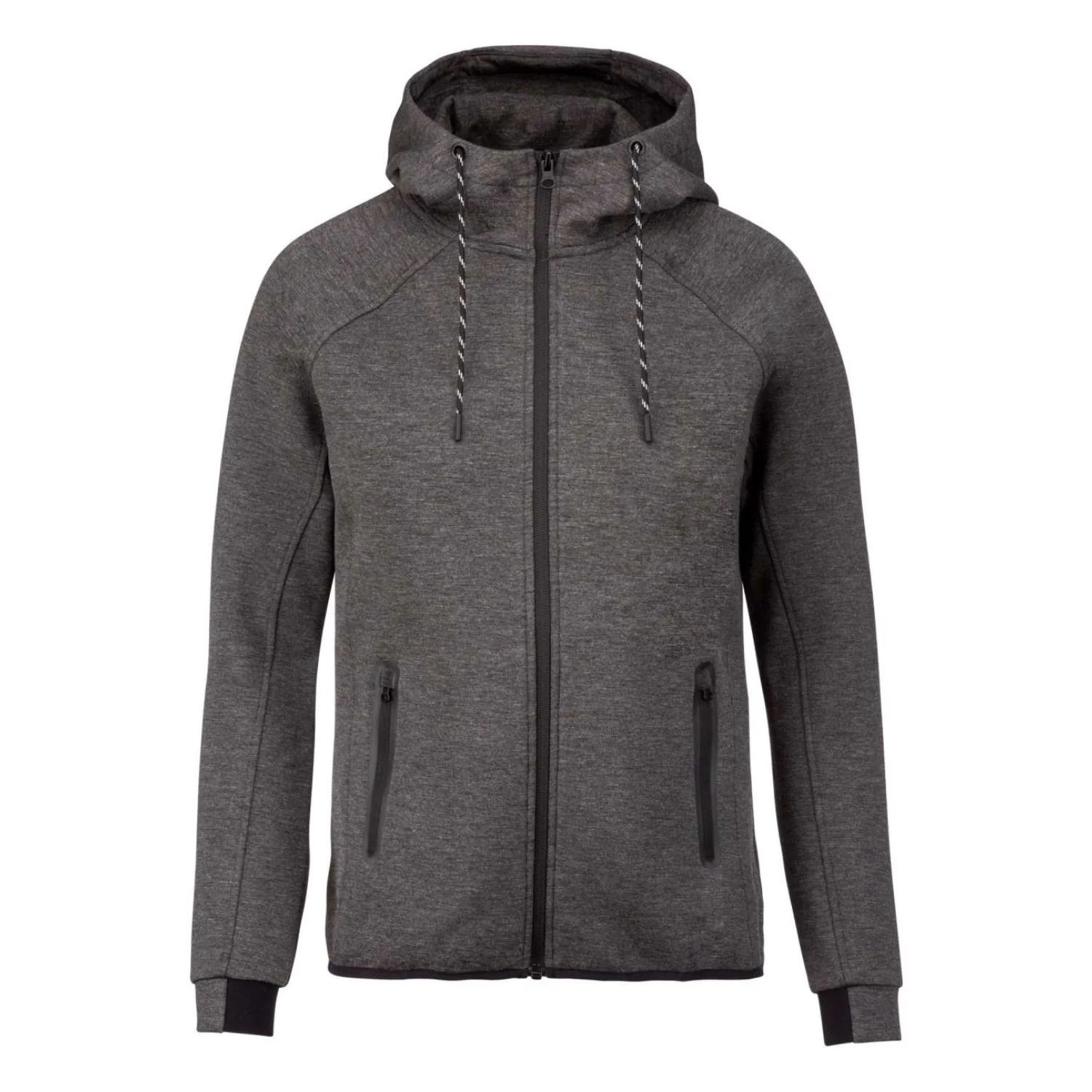 Proact Férfi kapucnis melegítőfelső sportruházat Deep Grey Heather