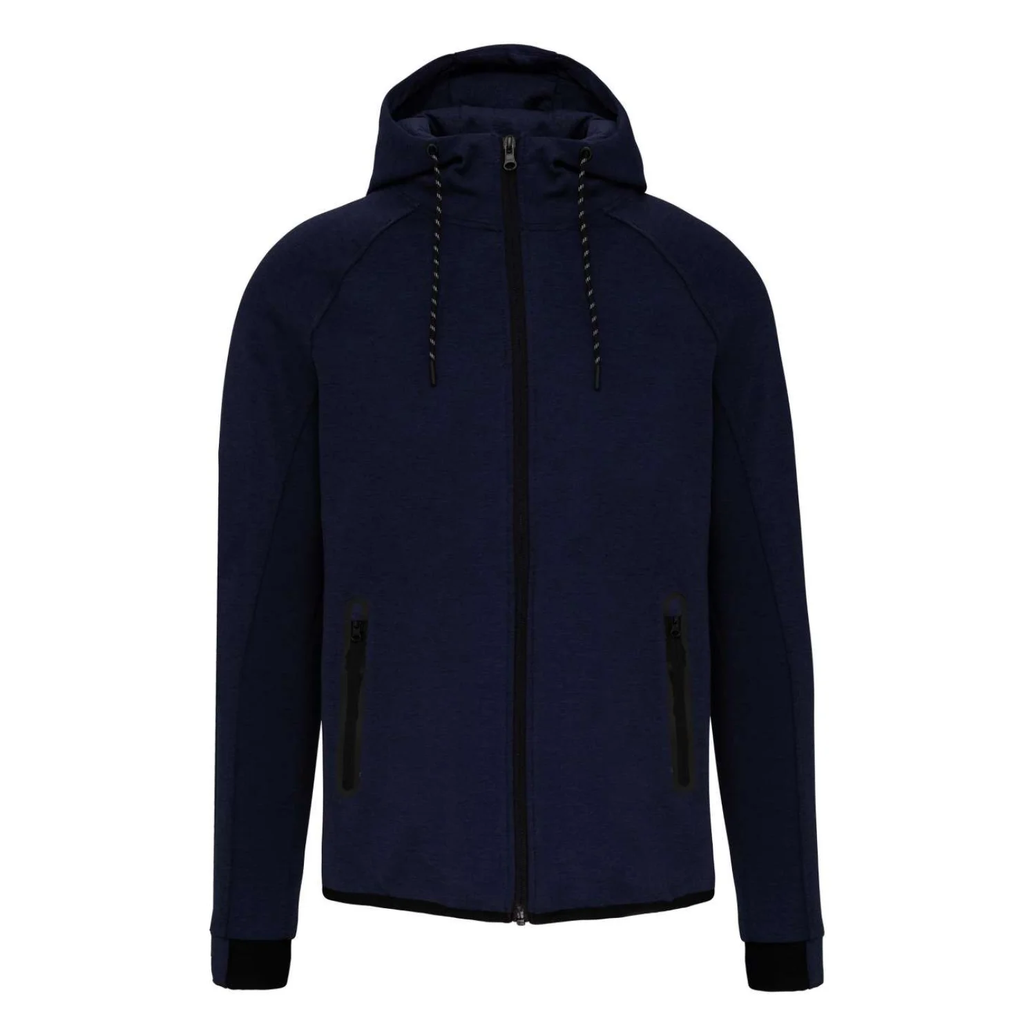 Proact Férfi kapucnis melegítőfelső sportruházat French Navy Heather
