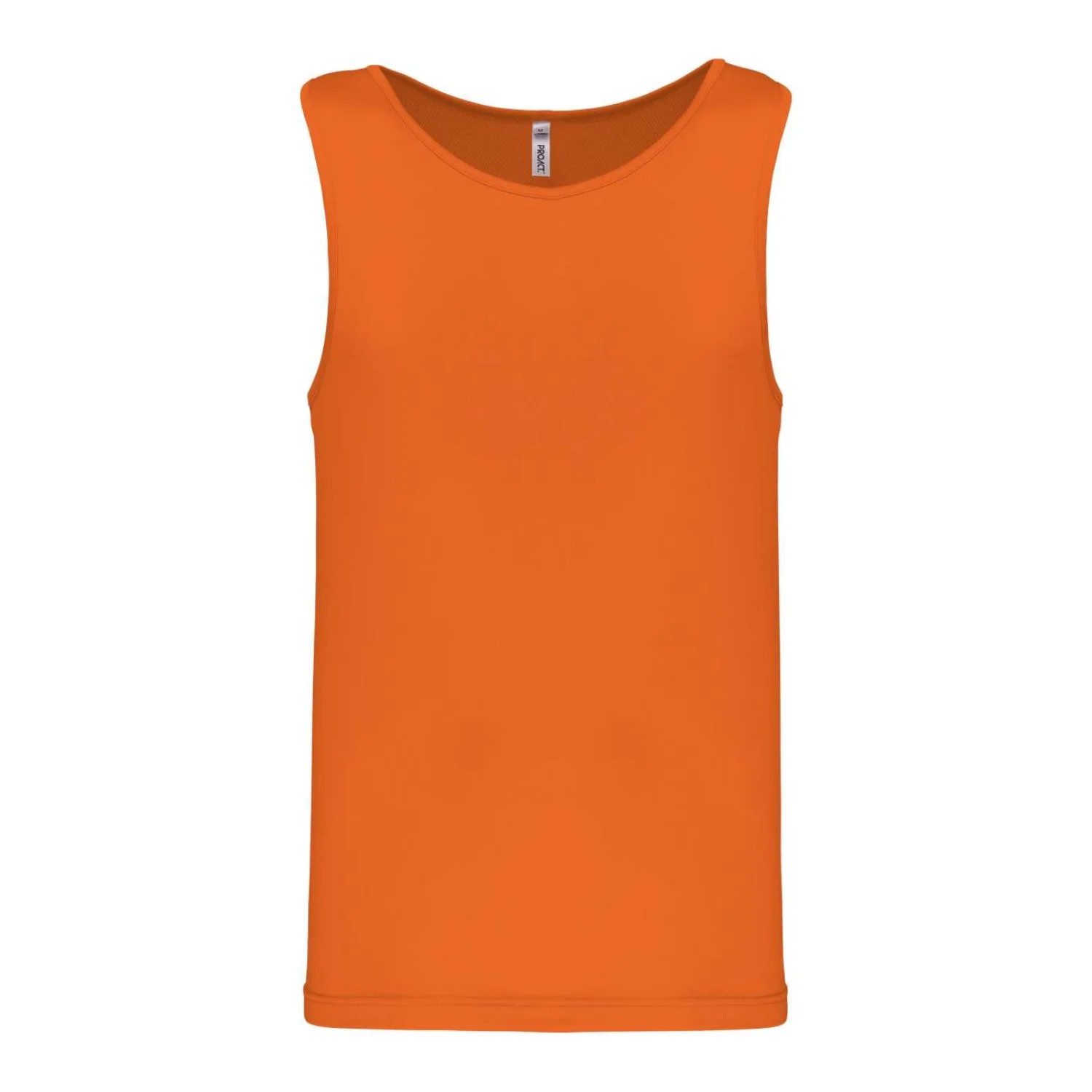 Proact Férfi sport ujjatlan póló sportruházat Fluorescent Orange