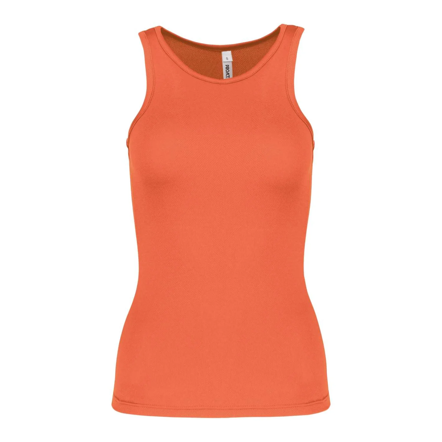 Proact Női sport ujjatlan póló sportruházat Fluorescent Orange