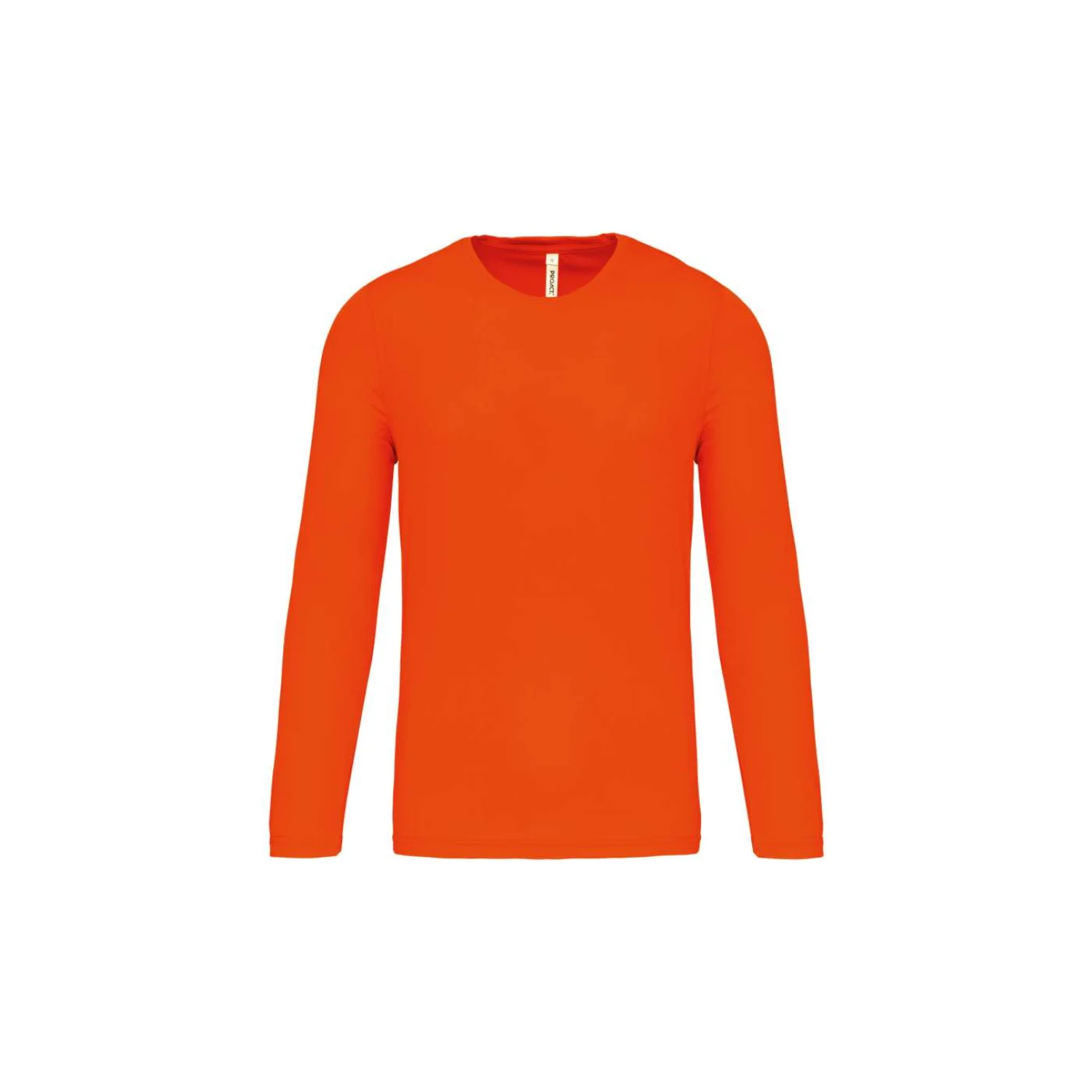 Proact Férfi hosszú ujjú sport póló sportruházat Fluorescent Orange