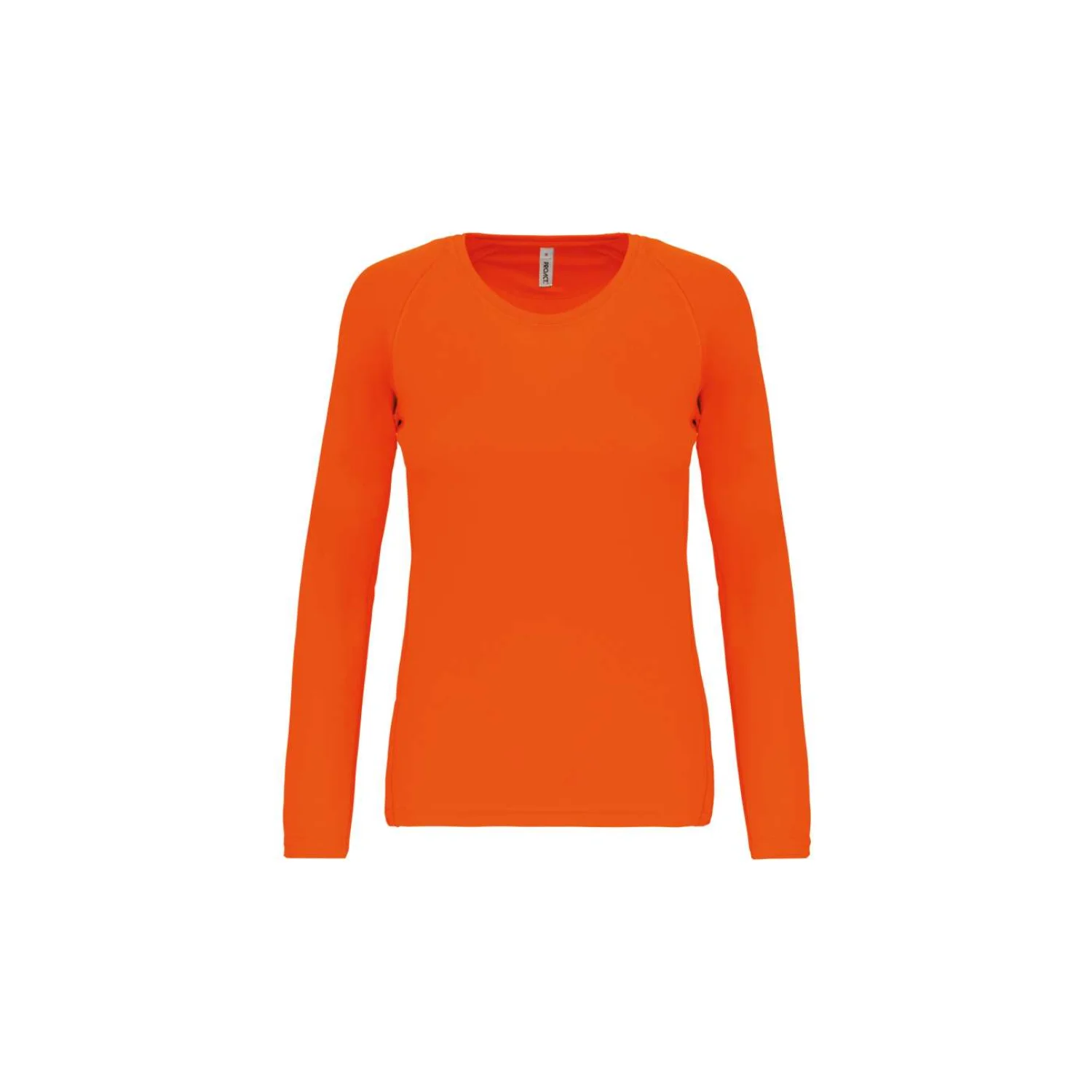 Proact Női hosszú ujjú sport póló sportruházat Fluorescent Orange