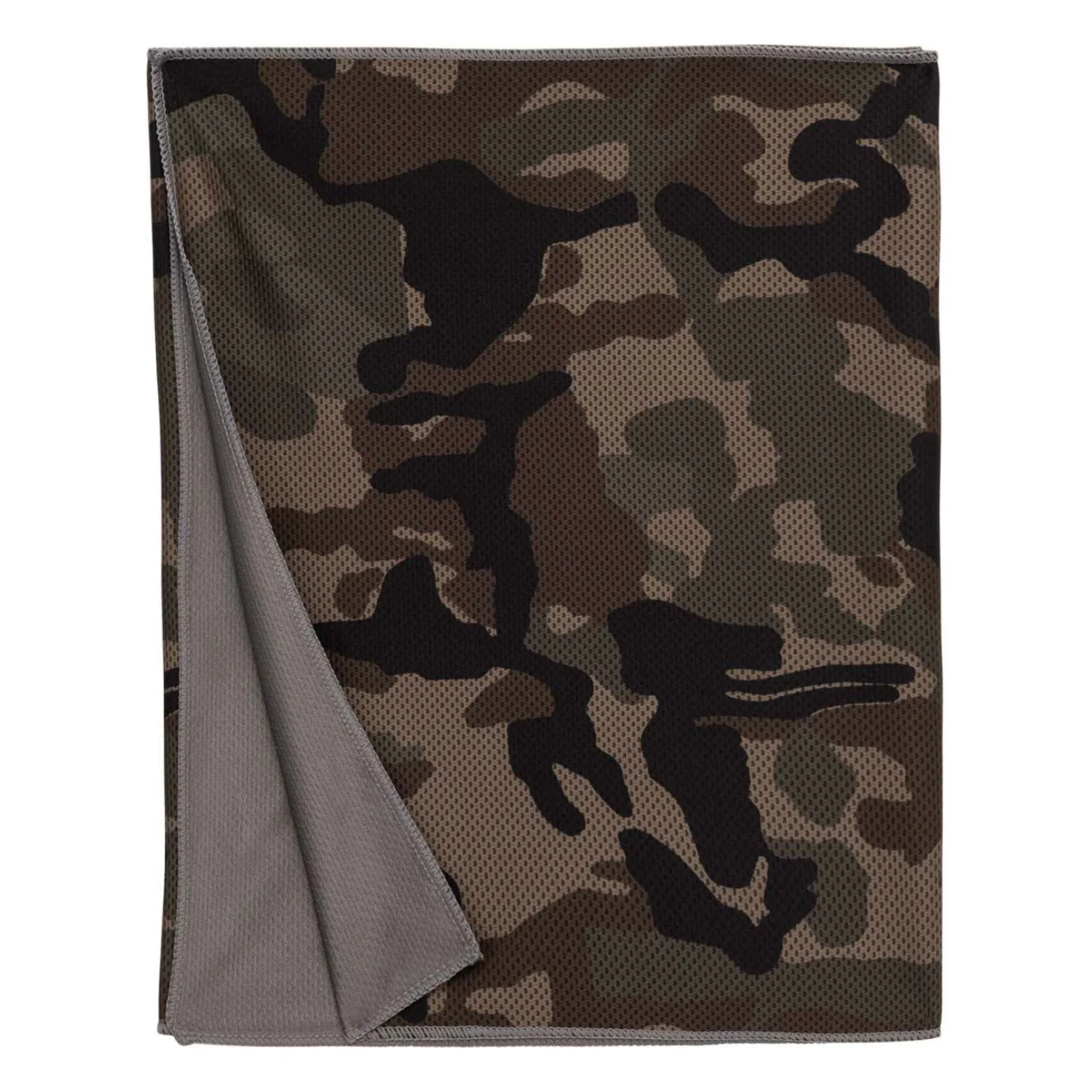Proact Frissítő sporttörölköző törölközők és fürdőlepedő Olive Camouflage
