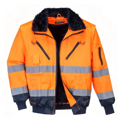 Portwest Hi-Vis 3-in-1 Pilota kabát kabátok és