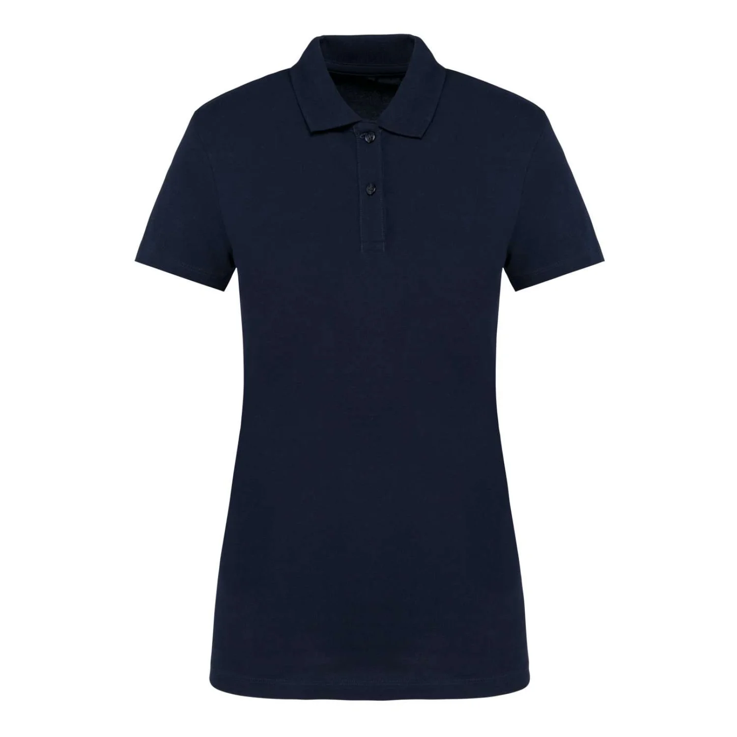 Kariban Premium Női rövid ujjú SUPIMA® galléros póló Deep Navy