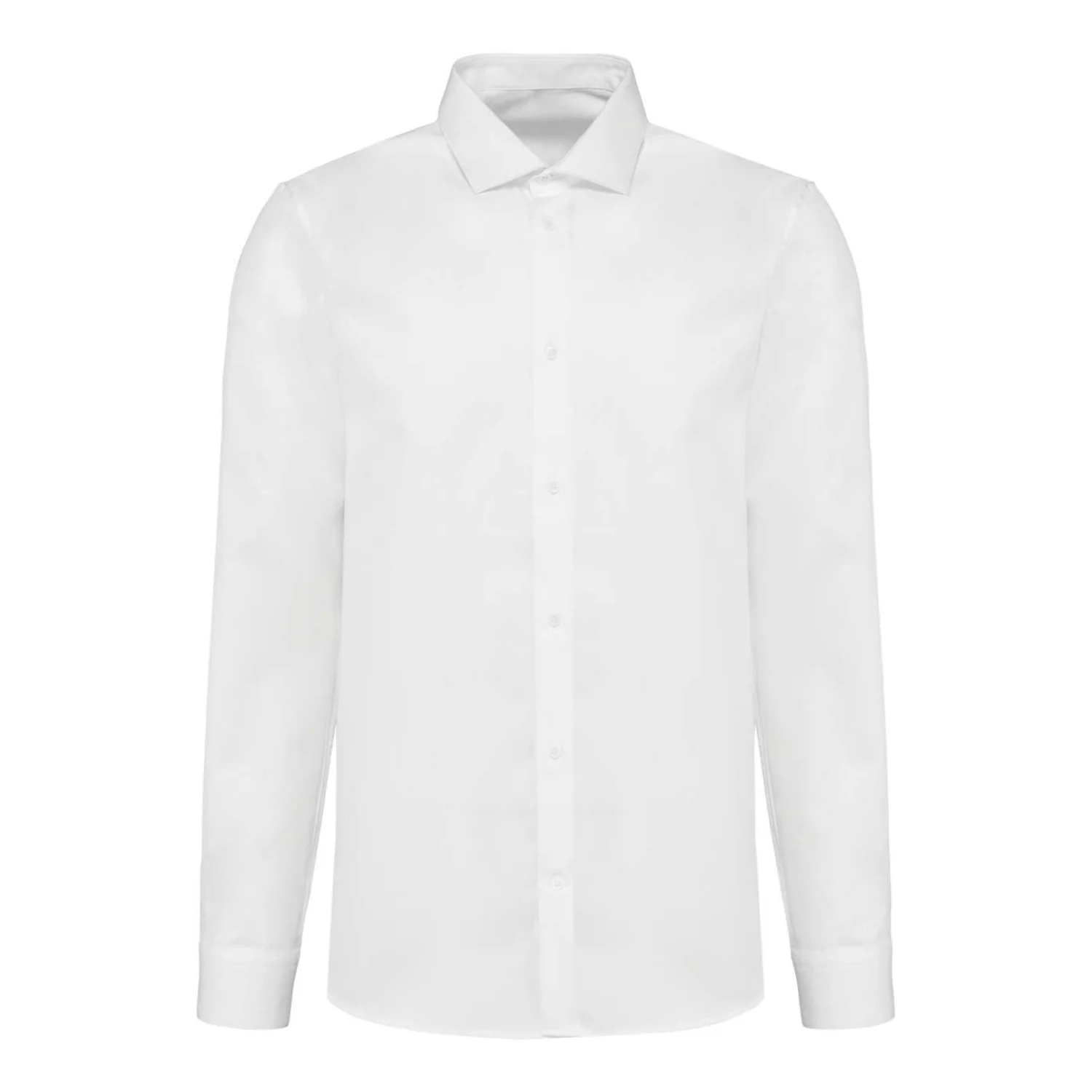 Kariban Premium Férfi hosszú ujjú twill ing White