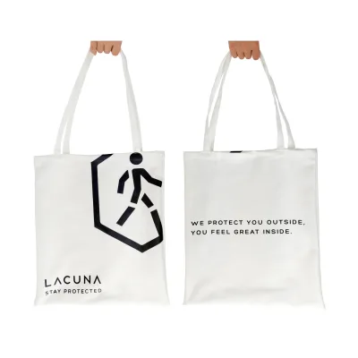 Promotional textile bag Lacuna, fehér