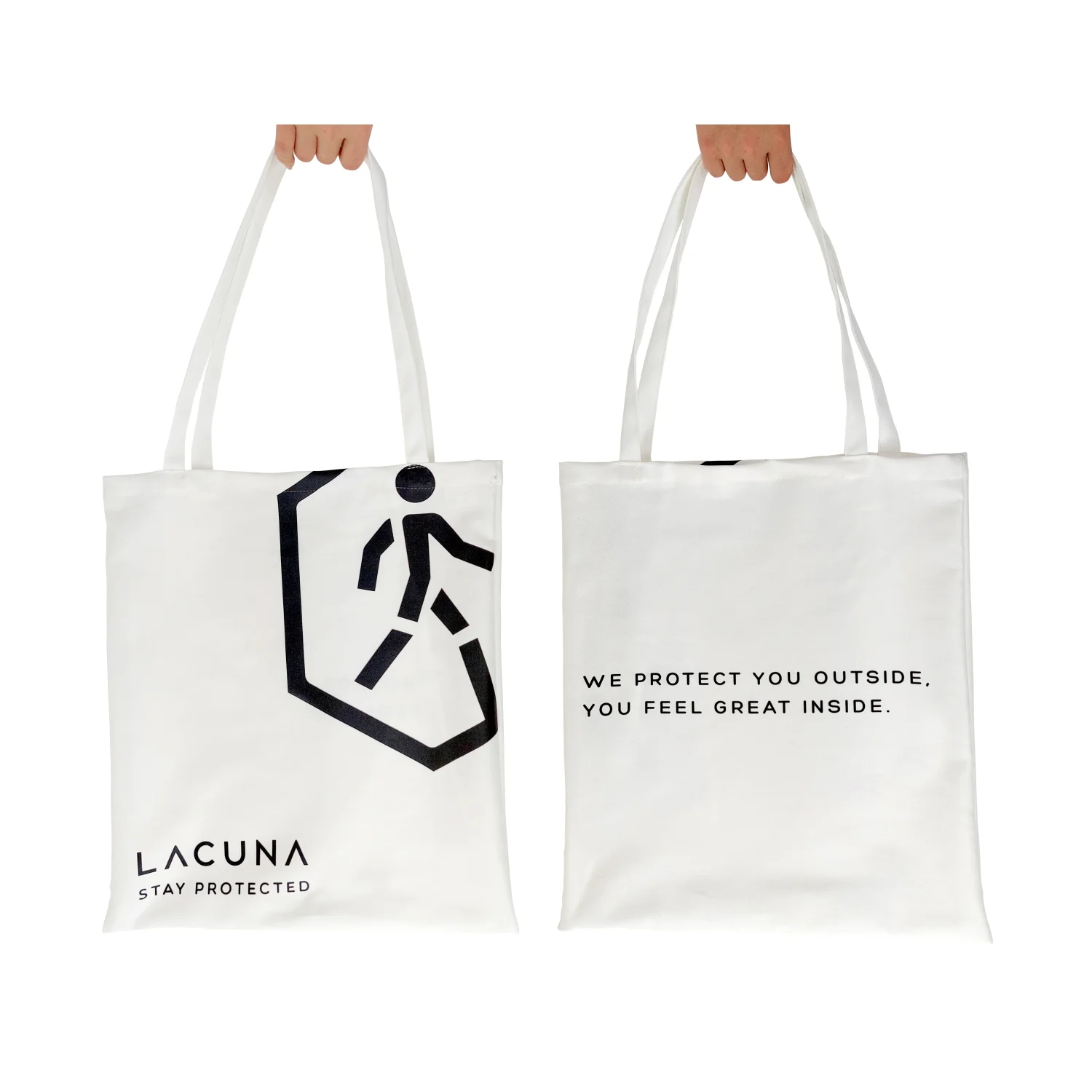 Lacuna Promotional textile bag Lacuna, white