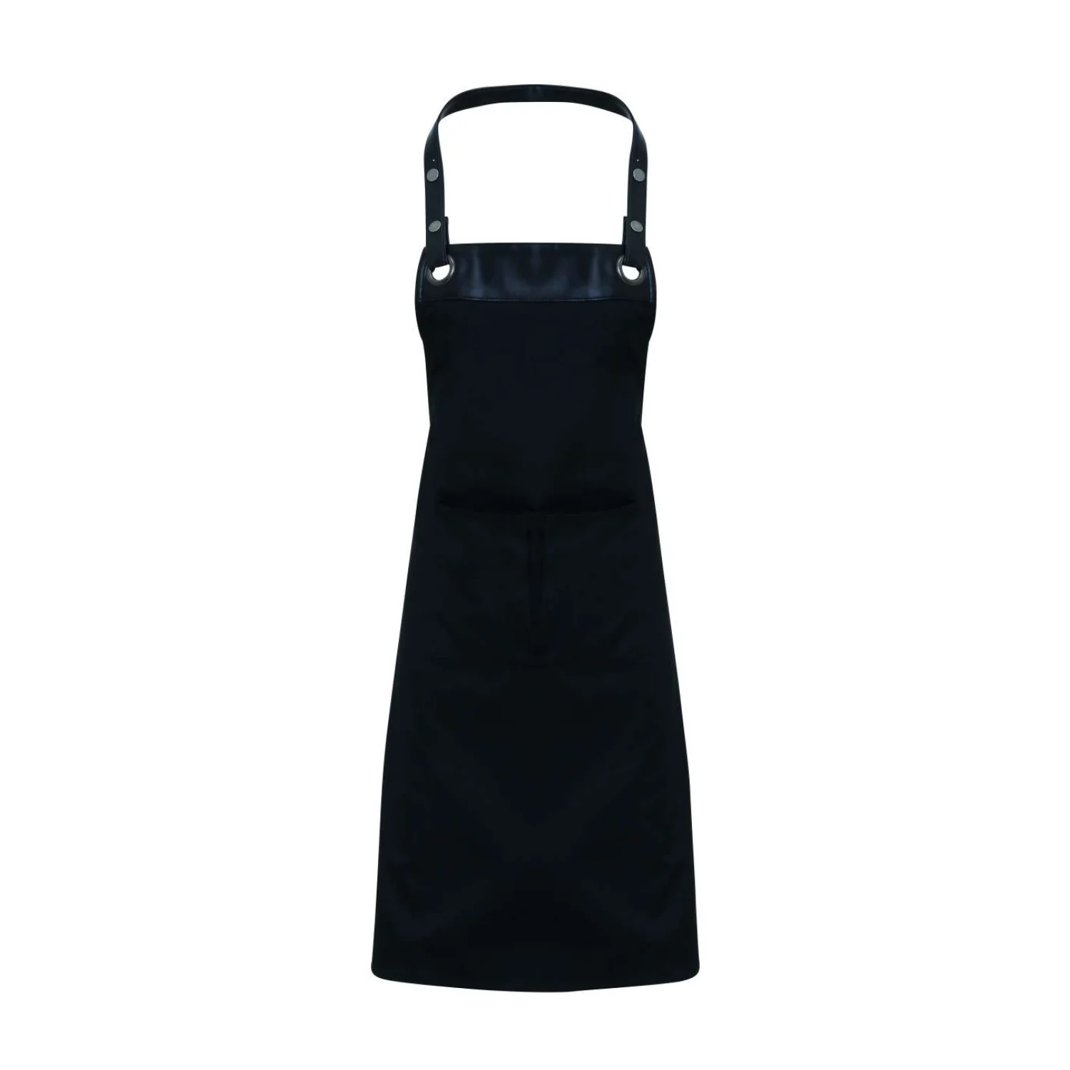 Premier ‘espresso’ fenntartható kötény vendéglátás és egészségügy Black/Black