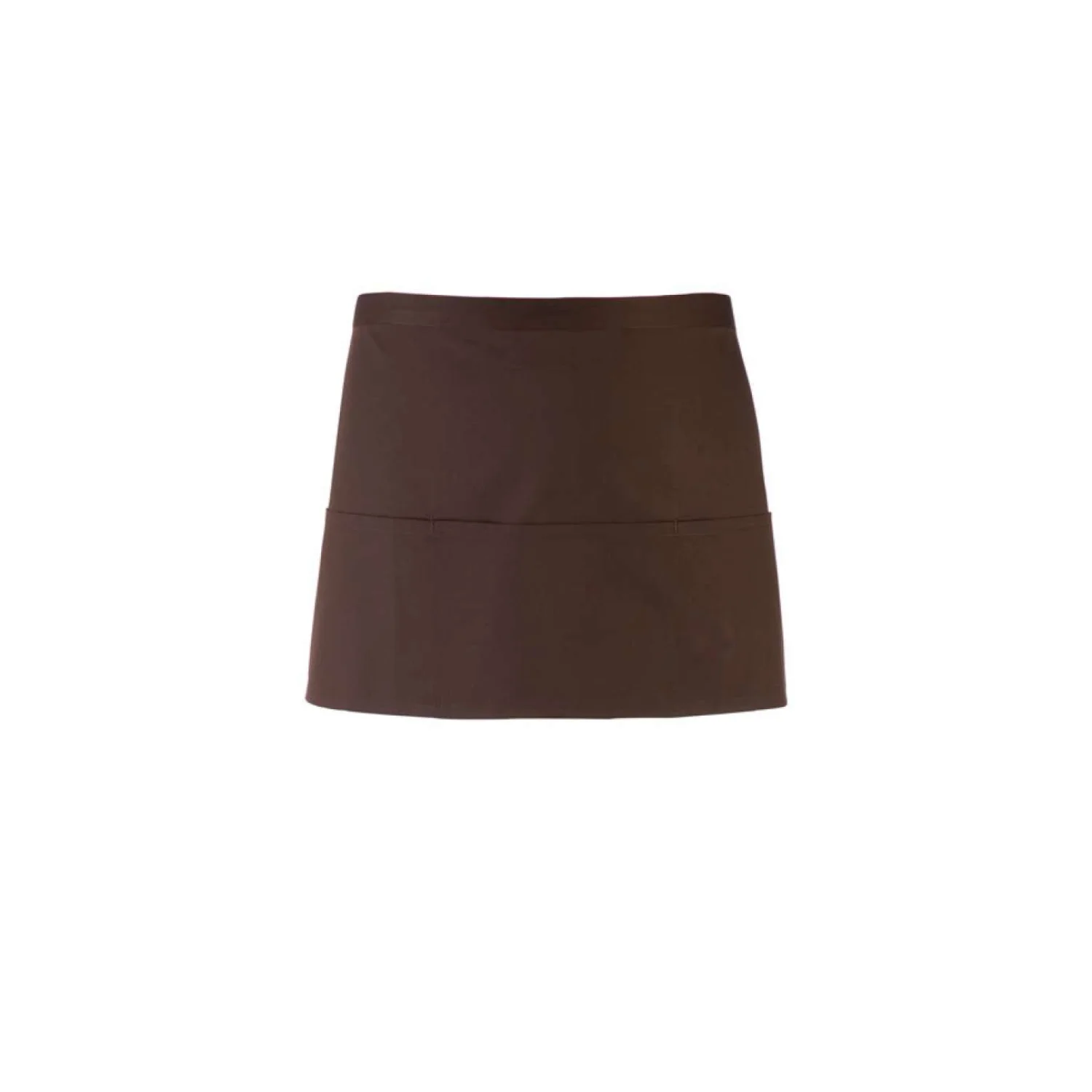 Premier 'colours collection’ kötény 3 zsebbel vendéglátás és egészségügy Brown