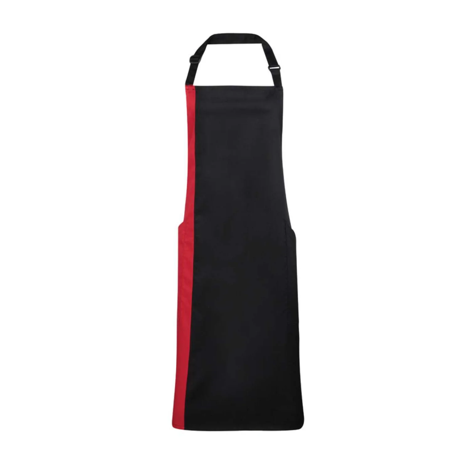 Premier 'colours collection’ kontrasztos kötény vendéglátás és egészségügy Black/Red