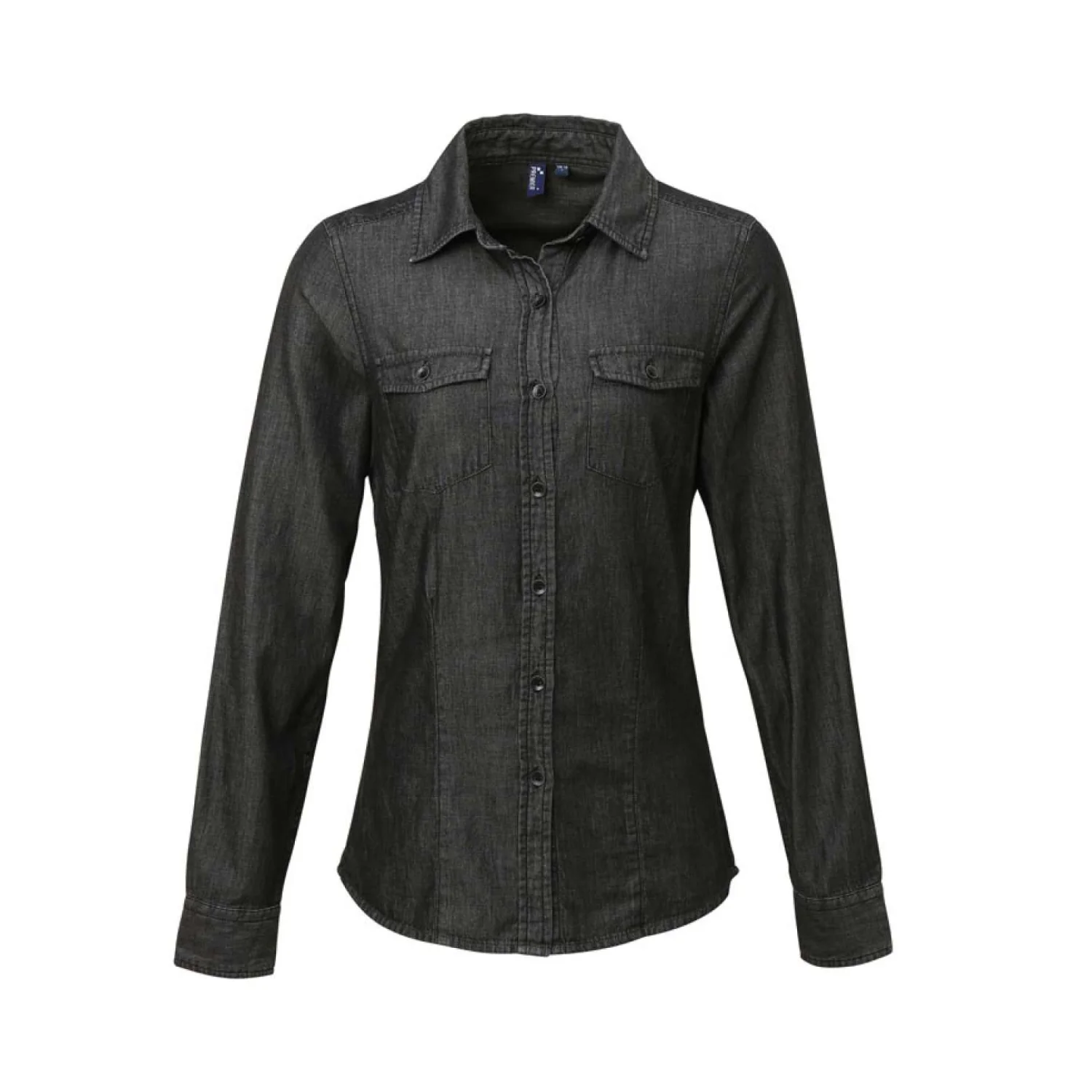 Premier Női farmering dísztűzéssel Black Denim