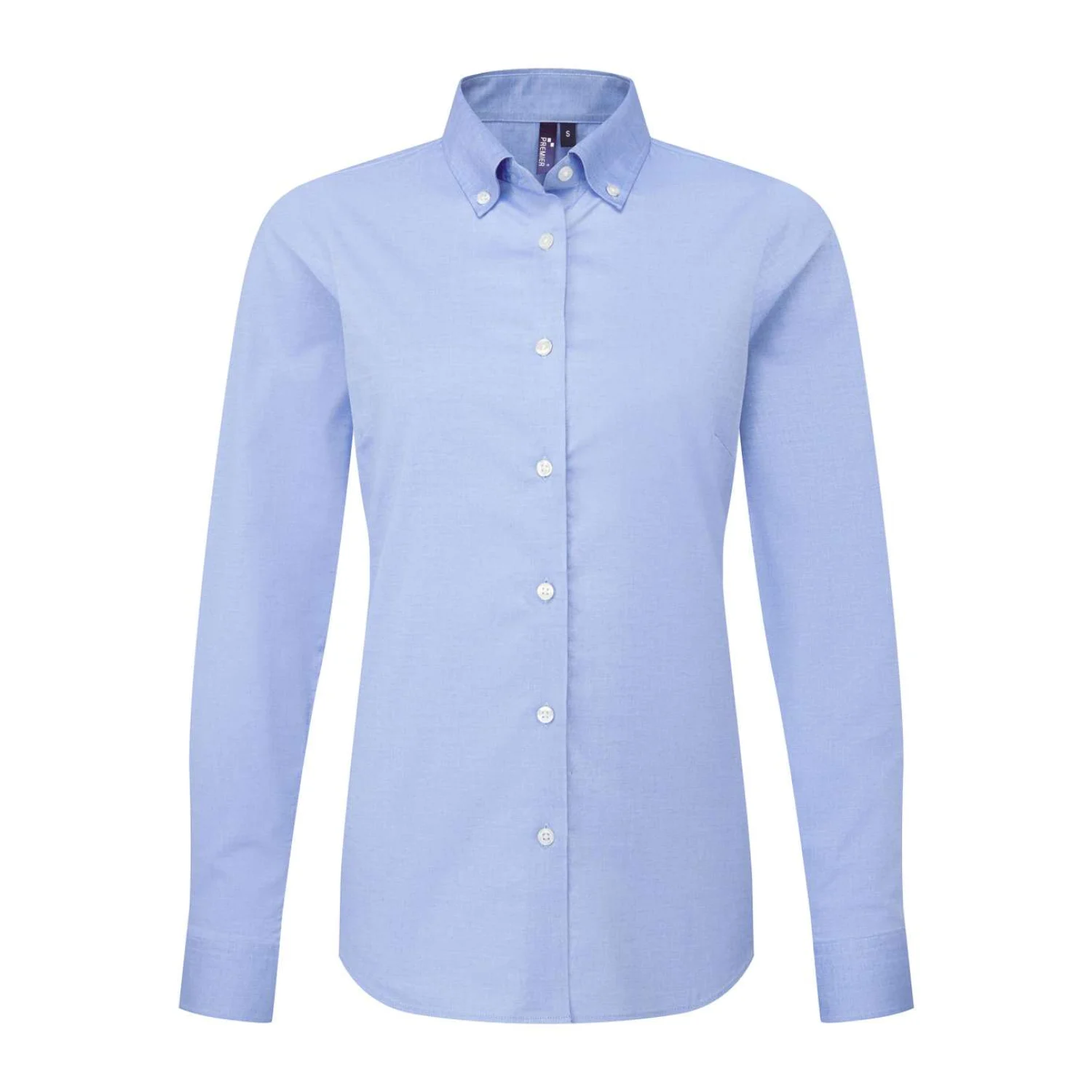 Premier 'supreme' női hosszú ujjú oxford ing Oxford Blue