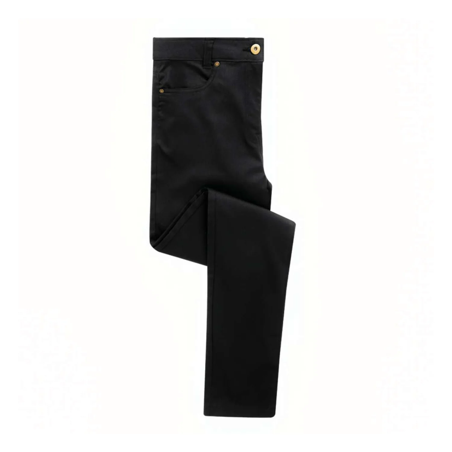 Premier Női performance chino farmer derekas nadrág Black