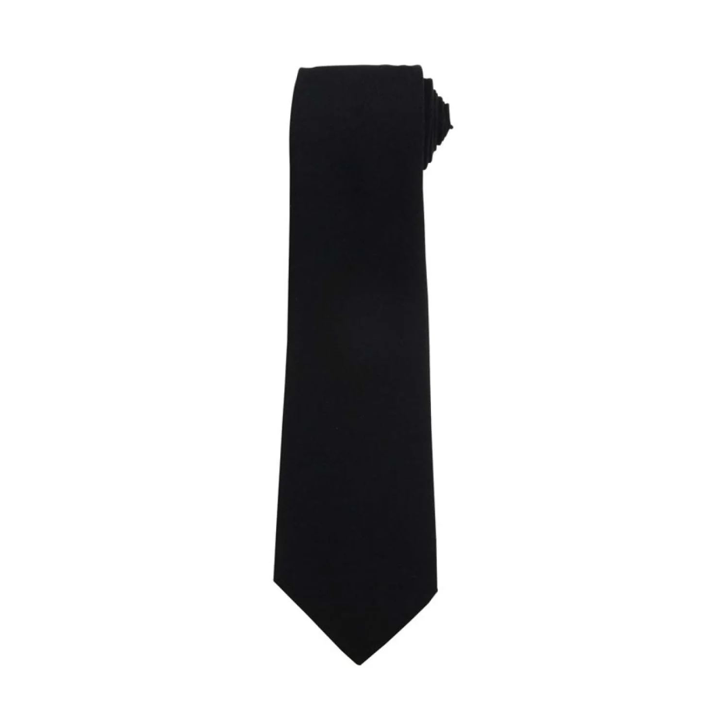 Premier Egyszínű munkanyakkendő Black