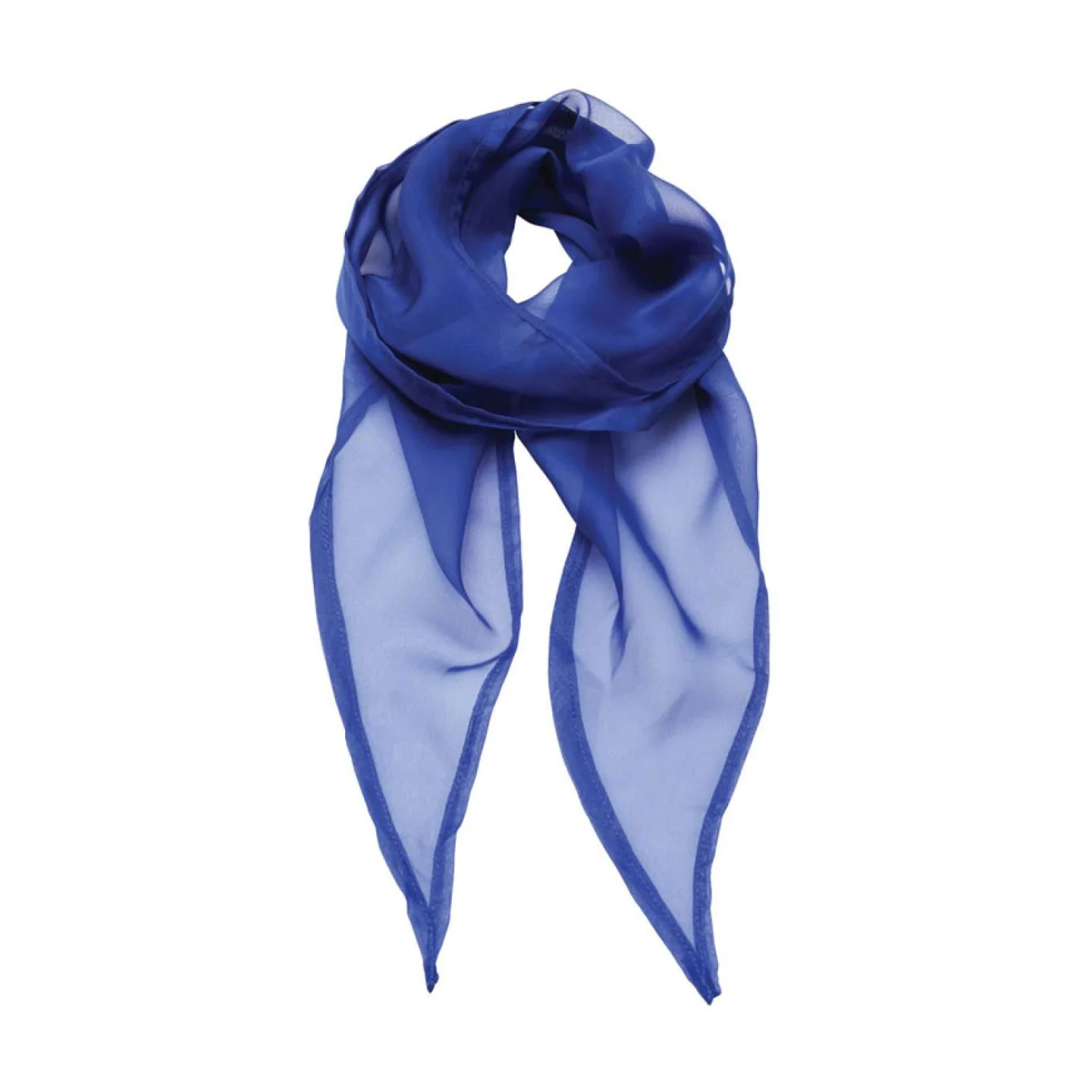 Premier 'colours collection' egyszínű sifon sál Royal