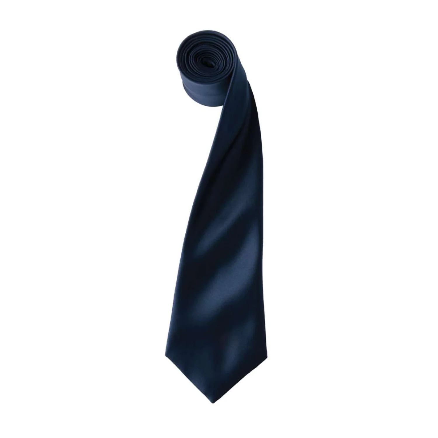 Premier 'colours collection' szatén nyakkendő Navy