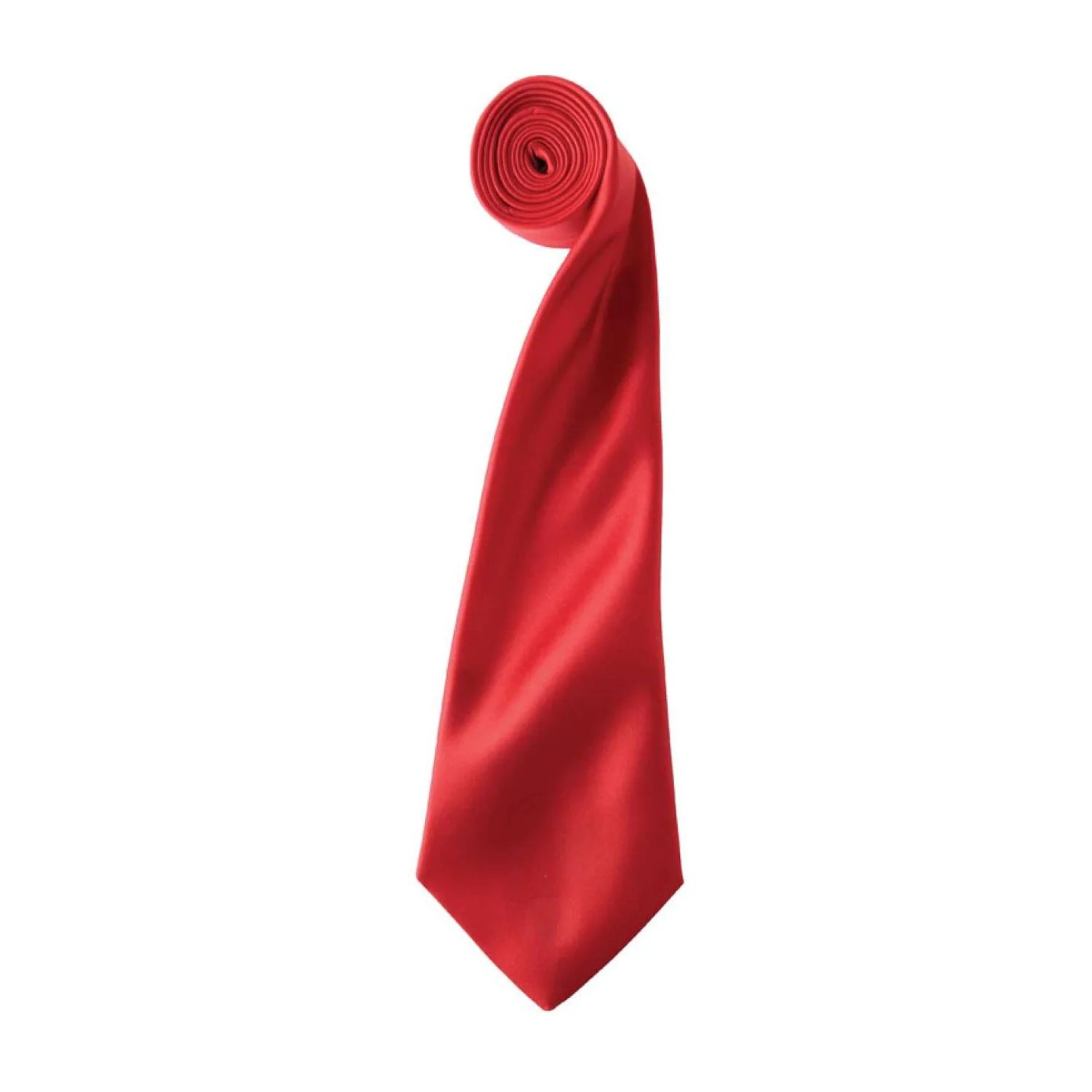 Premier 'colours collection' szatén nyakkendő Red