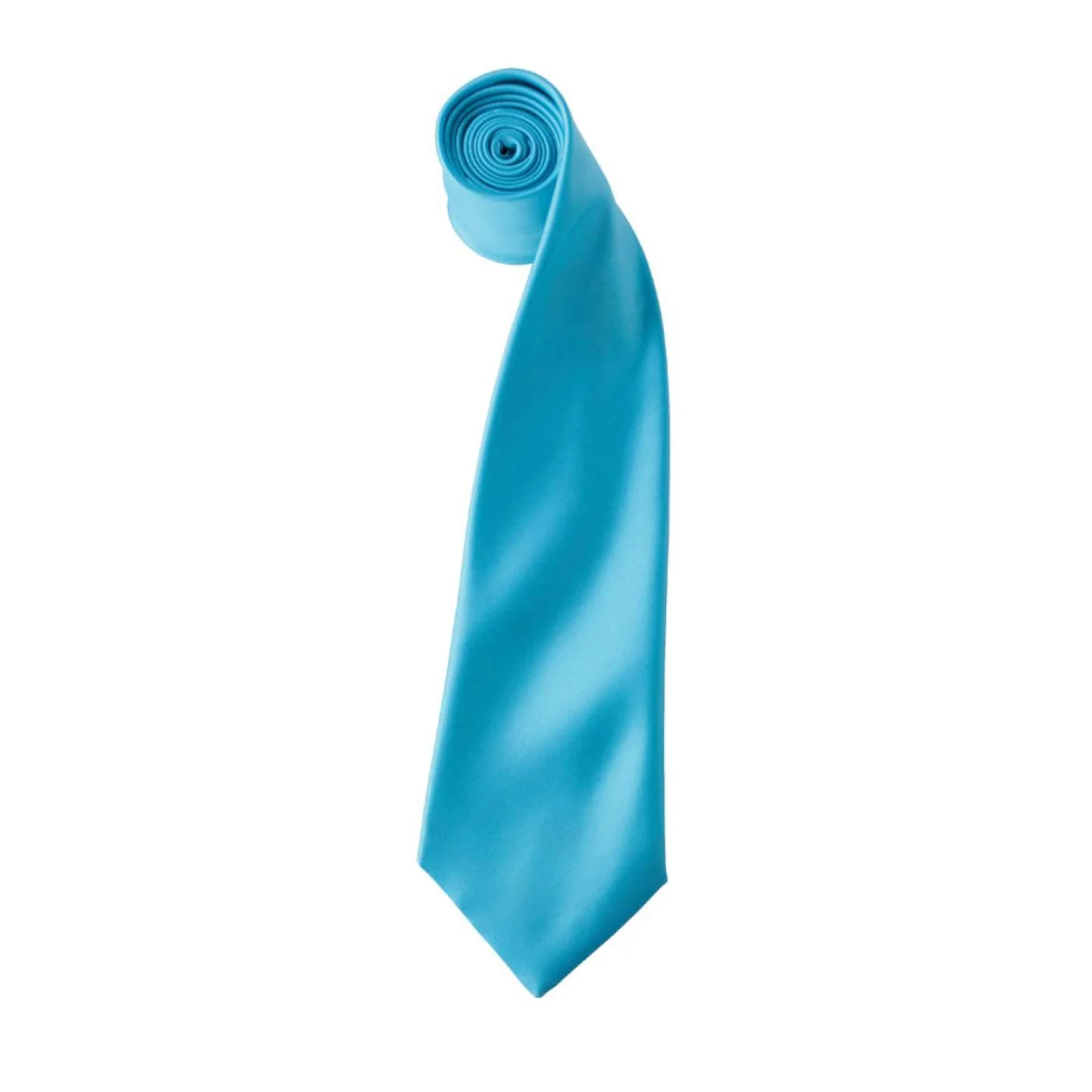 Premier 'colours collection' szatén nyakkendő Turquoise