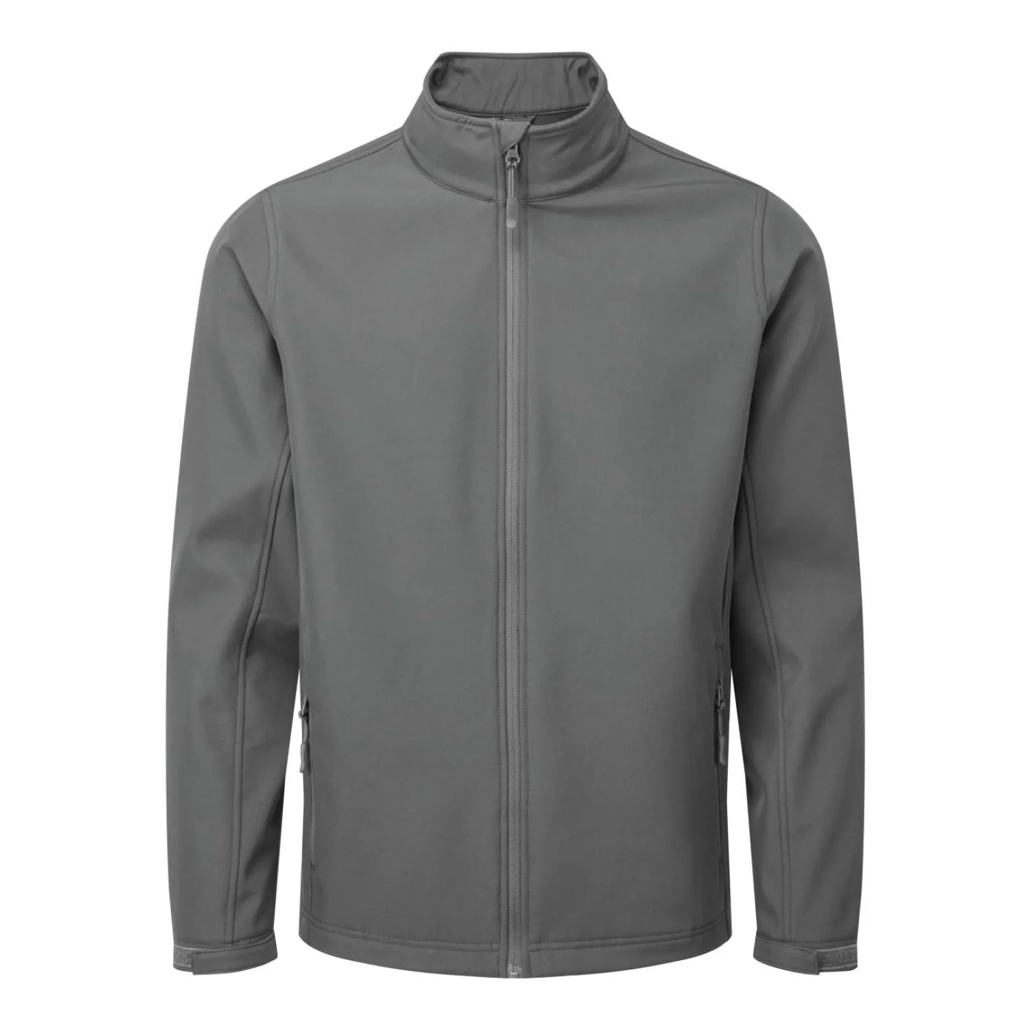 Premier Férfi WINDCHECKER® emblémázható & újrahasznosított softshell dzseki Dark Grey