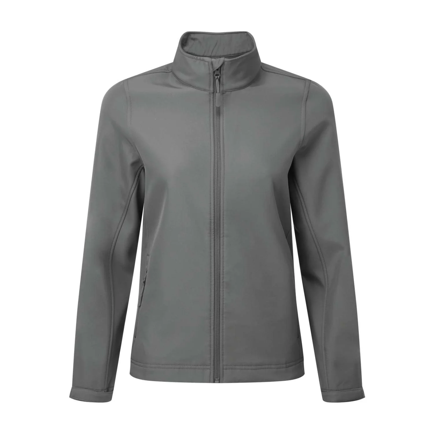 Premier Női WINDCHECKER® emblémázható & újrahasznosított softshell dzseki Dark Grey