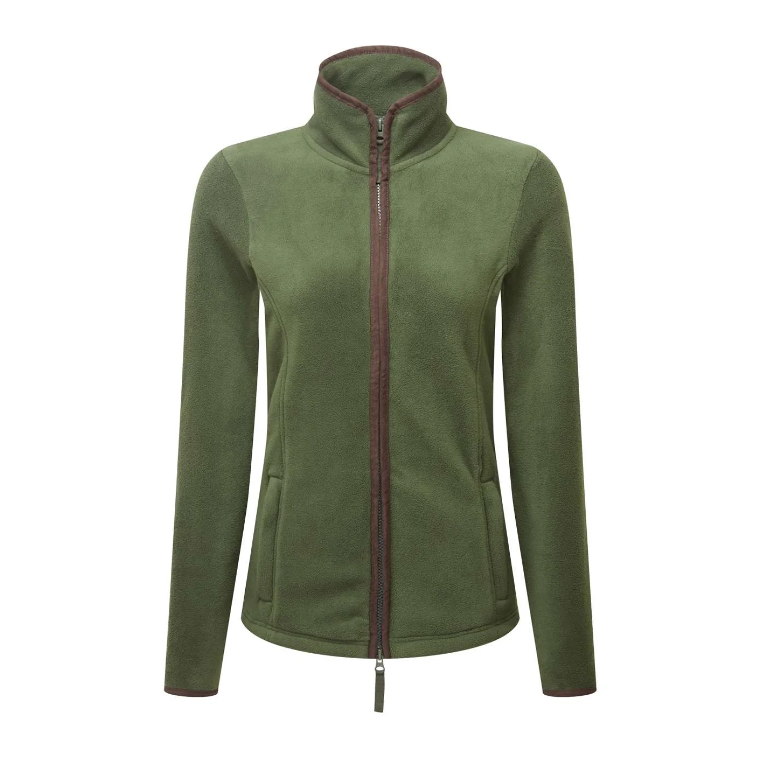 Premier Artisan női polár pulóver pulóverek és kardigán Moss Green/Brown