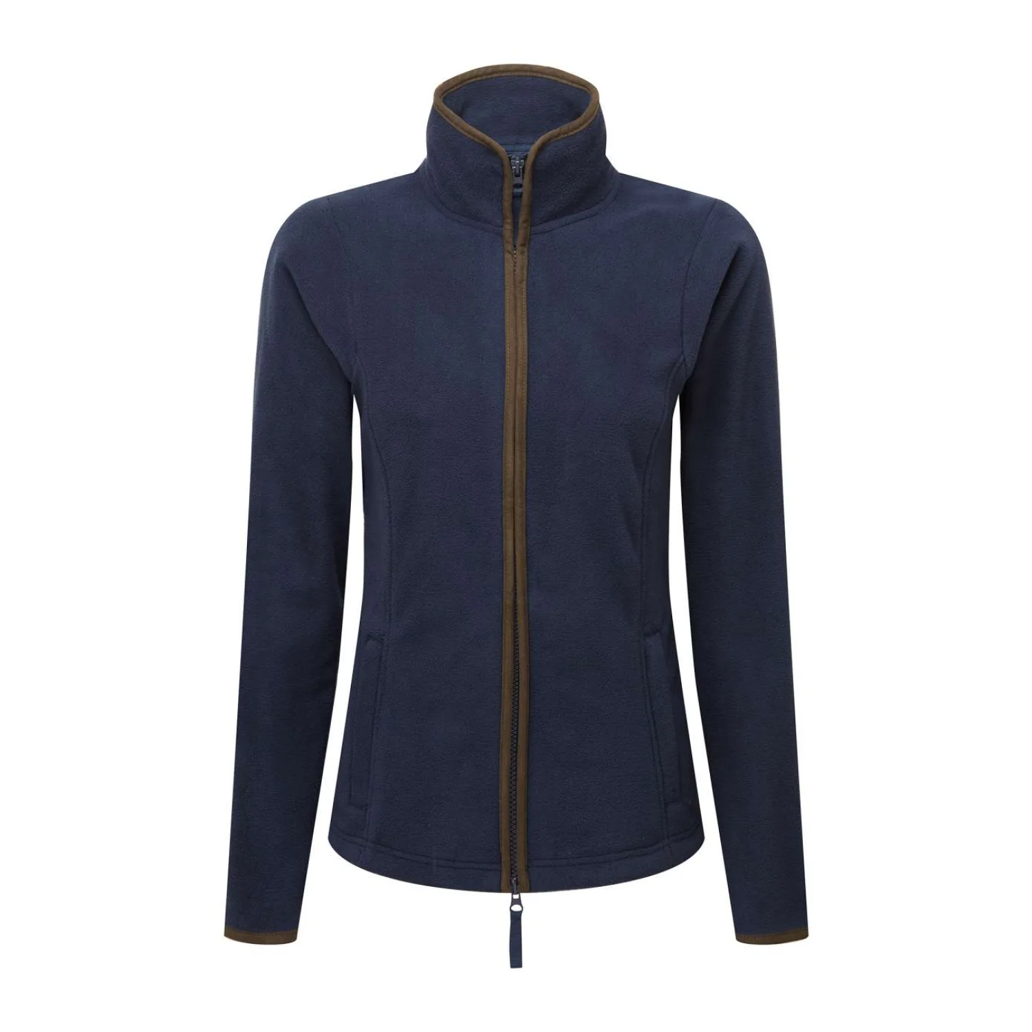 Premier Artisan női polár pulóver pulóverek és kardigán Navy/Brown