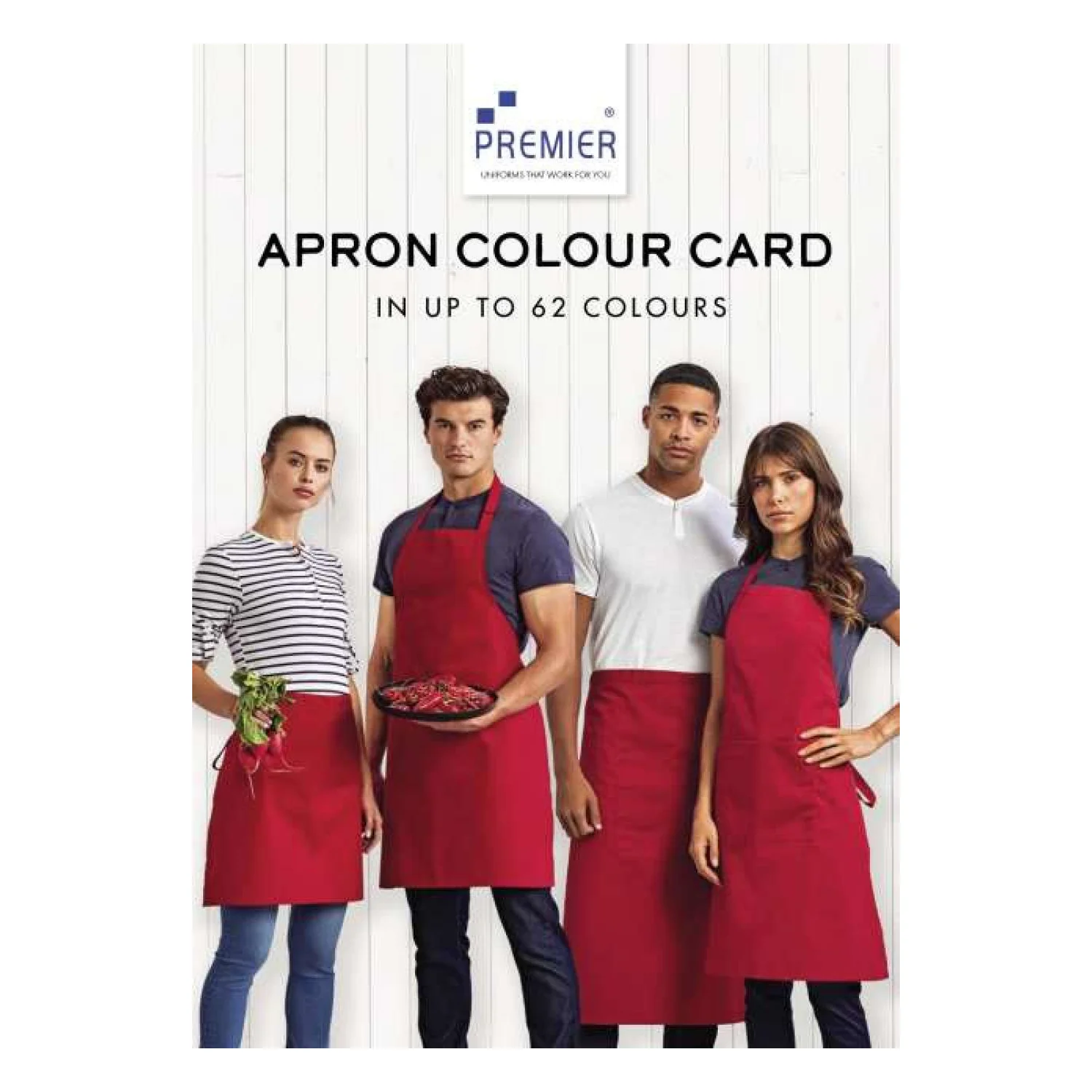 Premier kötény színkártya promóciós anyag Color Cards