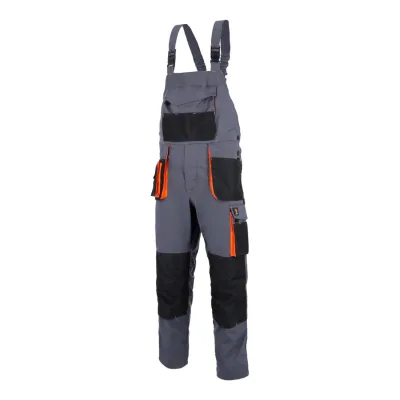 PROCERA Kertésznadrág proman stretch 250 szürke-narancssárga