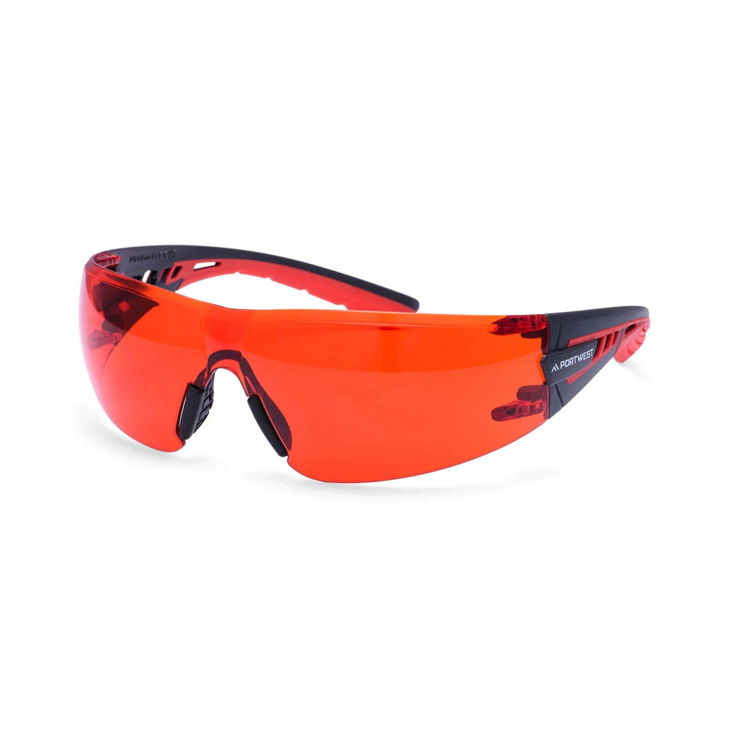 Portwest Tech Look Lite KN védőszemüveg piros