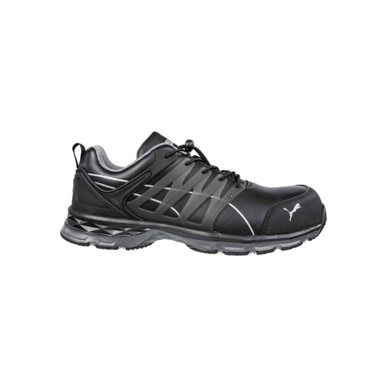 Puma Velocity 2.0 Black low S3S ESD FO HRO SR munkavédelmi cipő S3S fekete