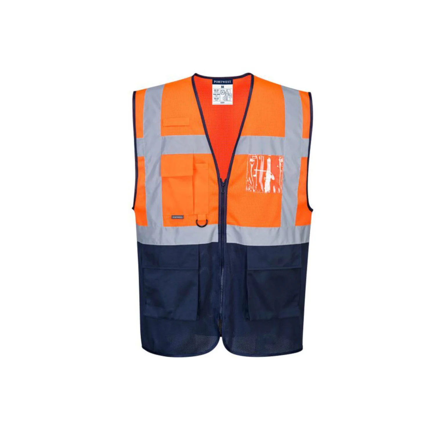 Portwest C377 - Hi-Vis kéttónusú MeshAir Executive mellény narancs