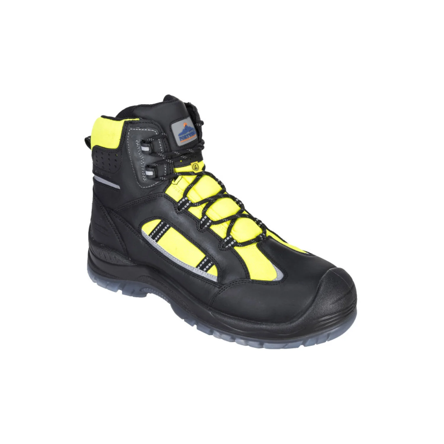 Portwest Compositelite Retroglo Hi-Vis bakancs S3 WR ESD S3 sárga