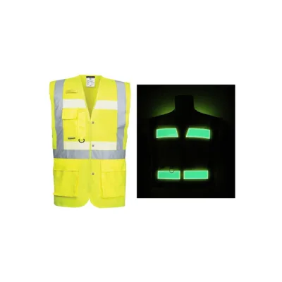 Portwest G476 - Glowtex vezetői mellény